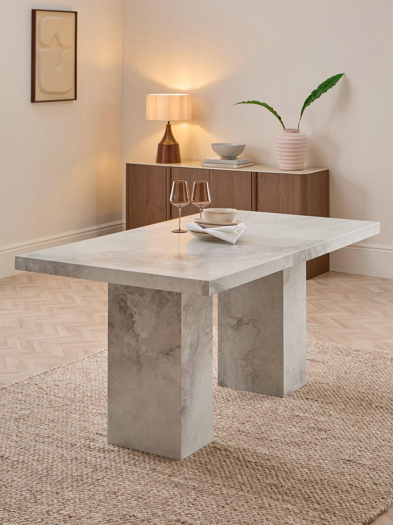 Image 1 of 7 of The Very Collection Vienna 160cm Rectangular Dining Table - FSC&reg; Certified