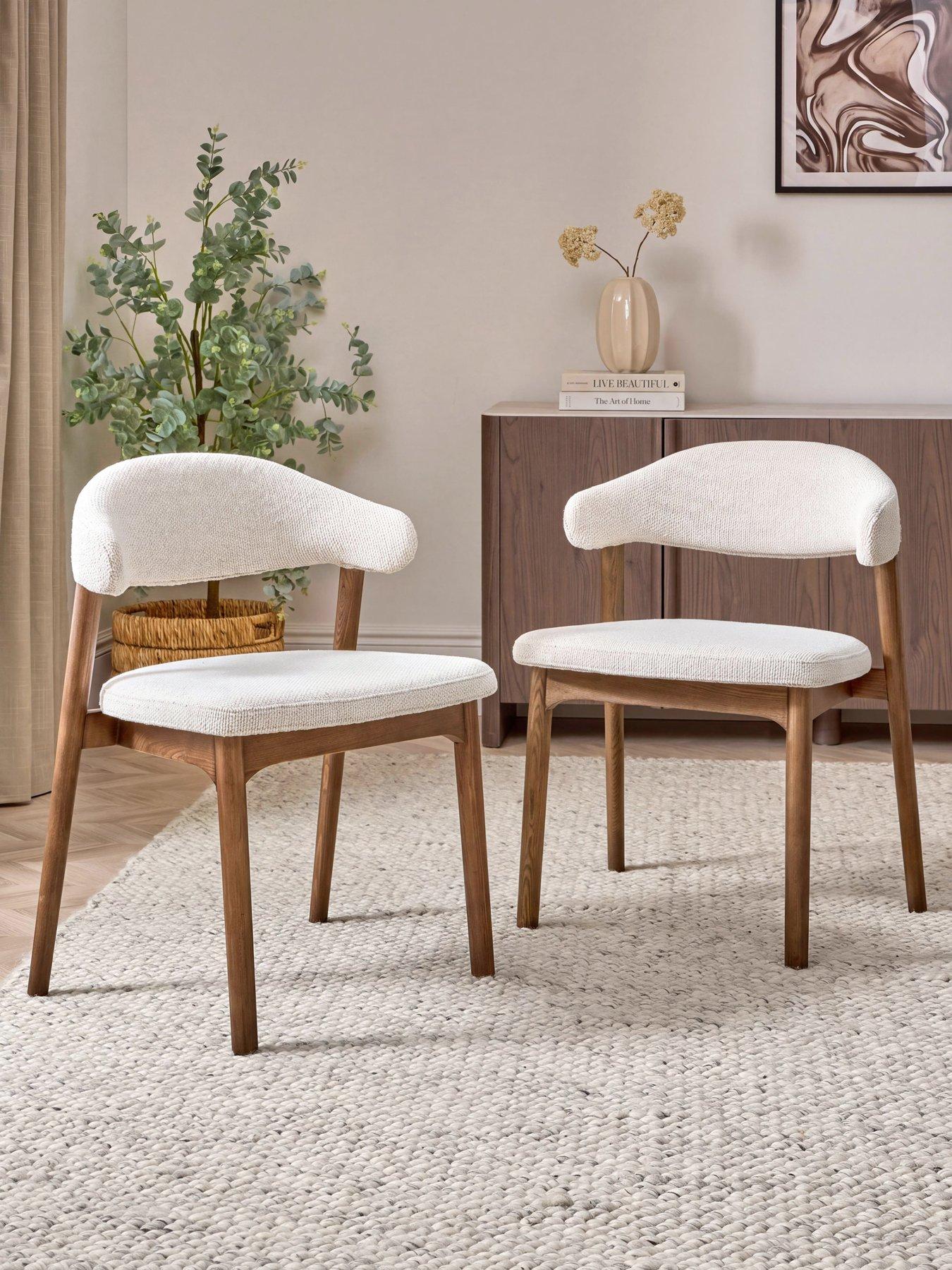 Michelle Keegan Home Esta Pair Of Dining Chairs - FSC® Certified