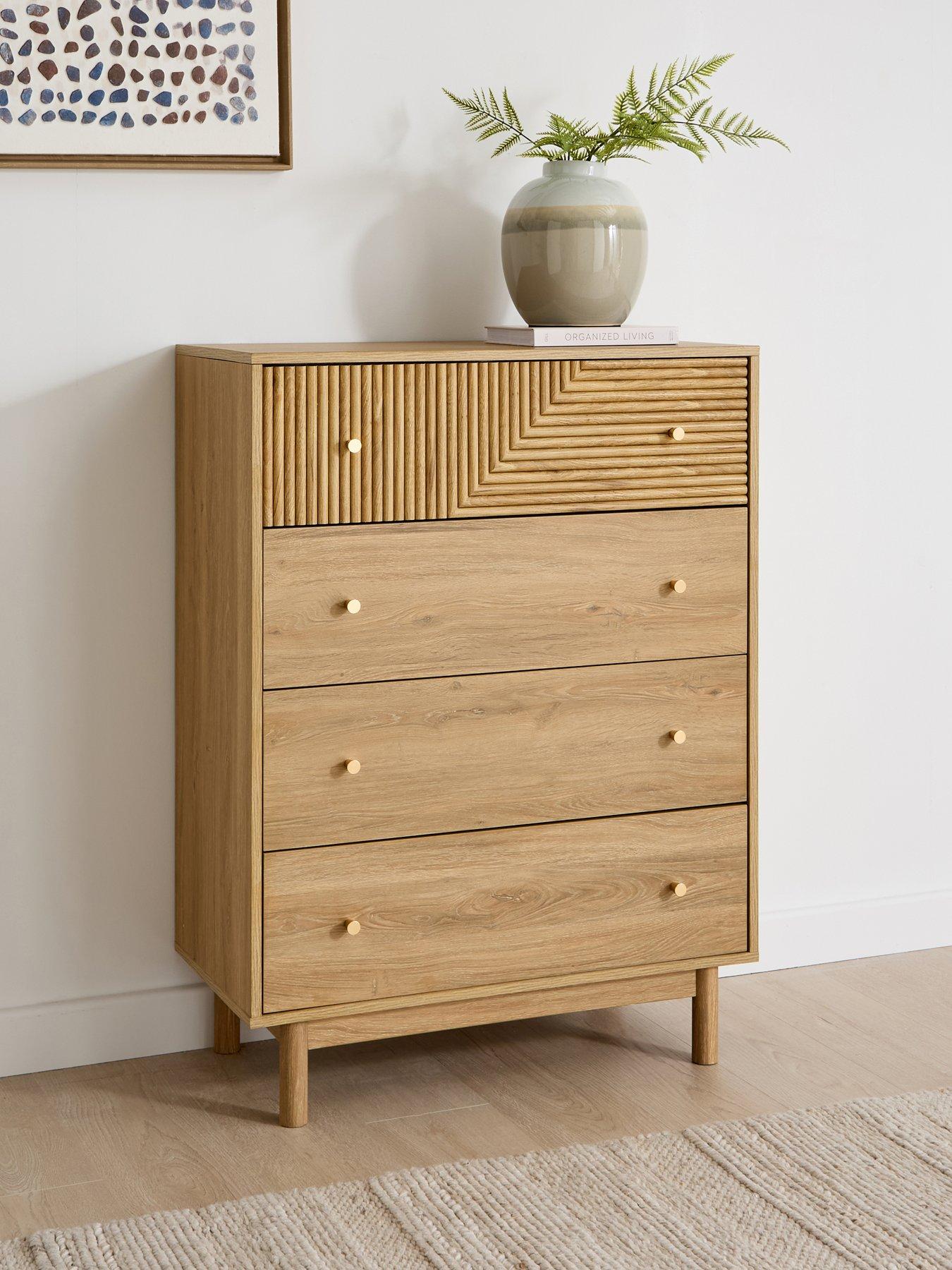 Image 1 of 7 of The Very Collection Geo 4 Drawer Chest - FSC&reg; Certified