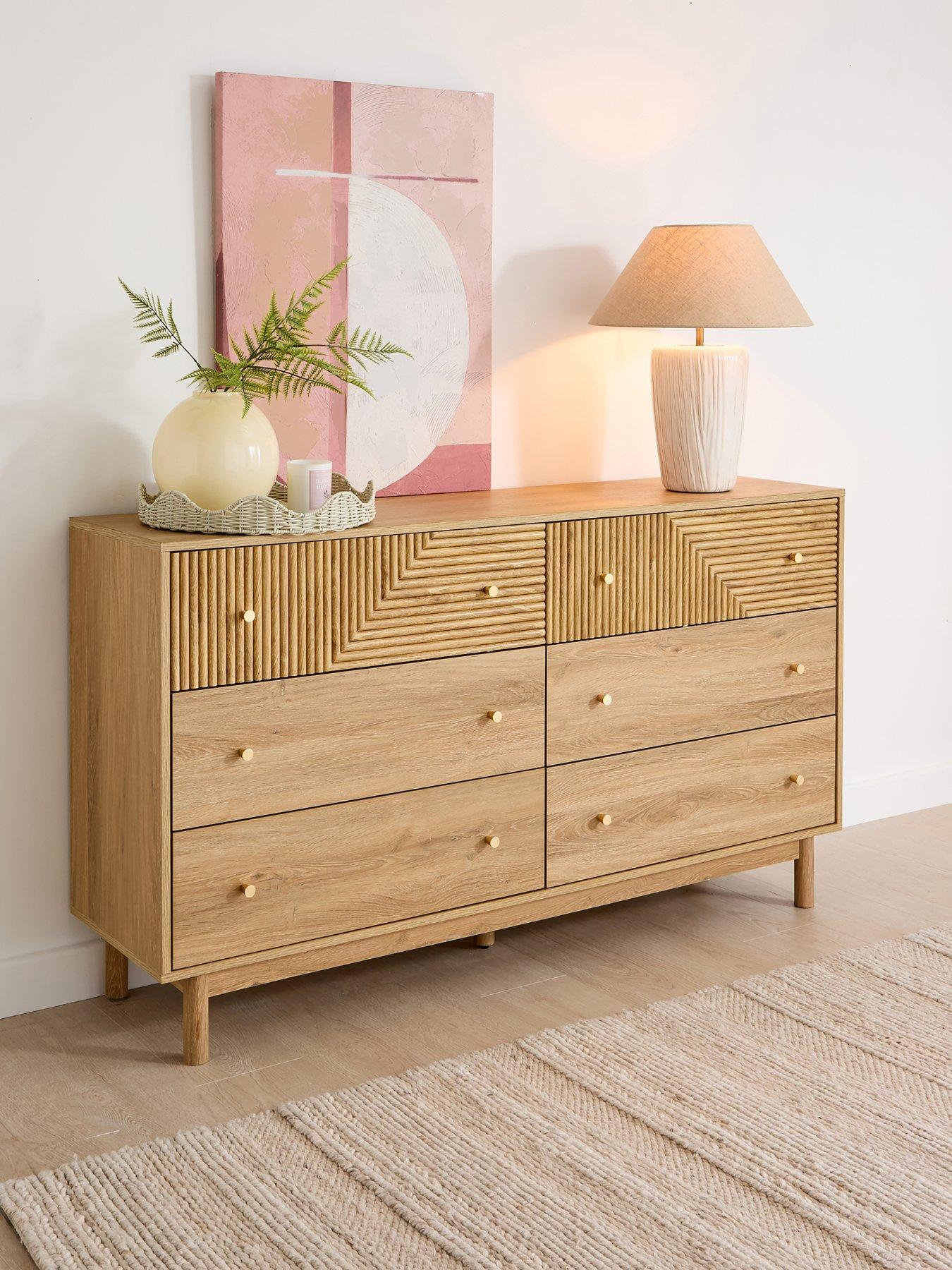 Image 1 of 7 of The Very Collection Geo 3+3 Drawer Chest - FSC&reg; Certified