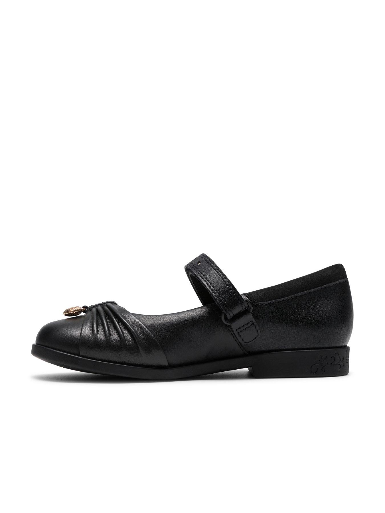 Image 6 of 6 of Clarks Toddler Lock Gem Leather Mary-jane - Black