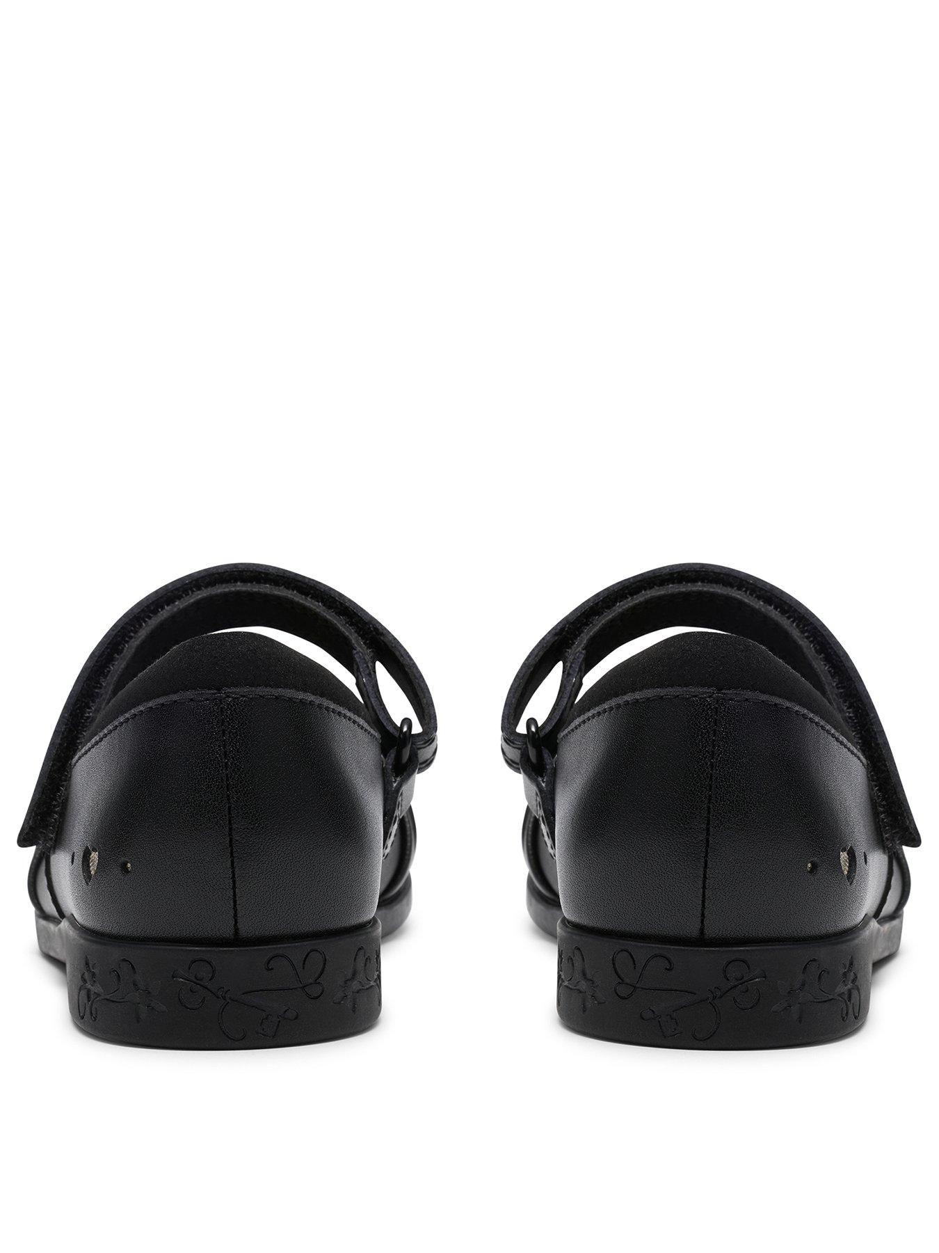 Image 3 of 6 of Clarks Junior Relda Magic T-bar Patent Shoe - Black