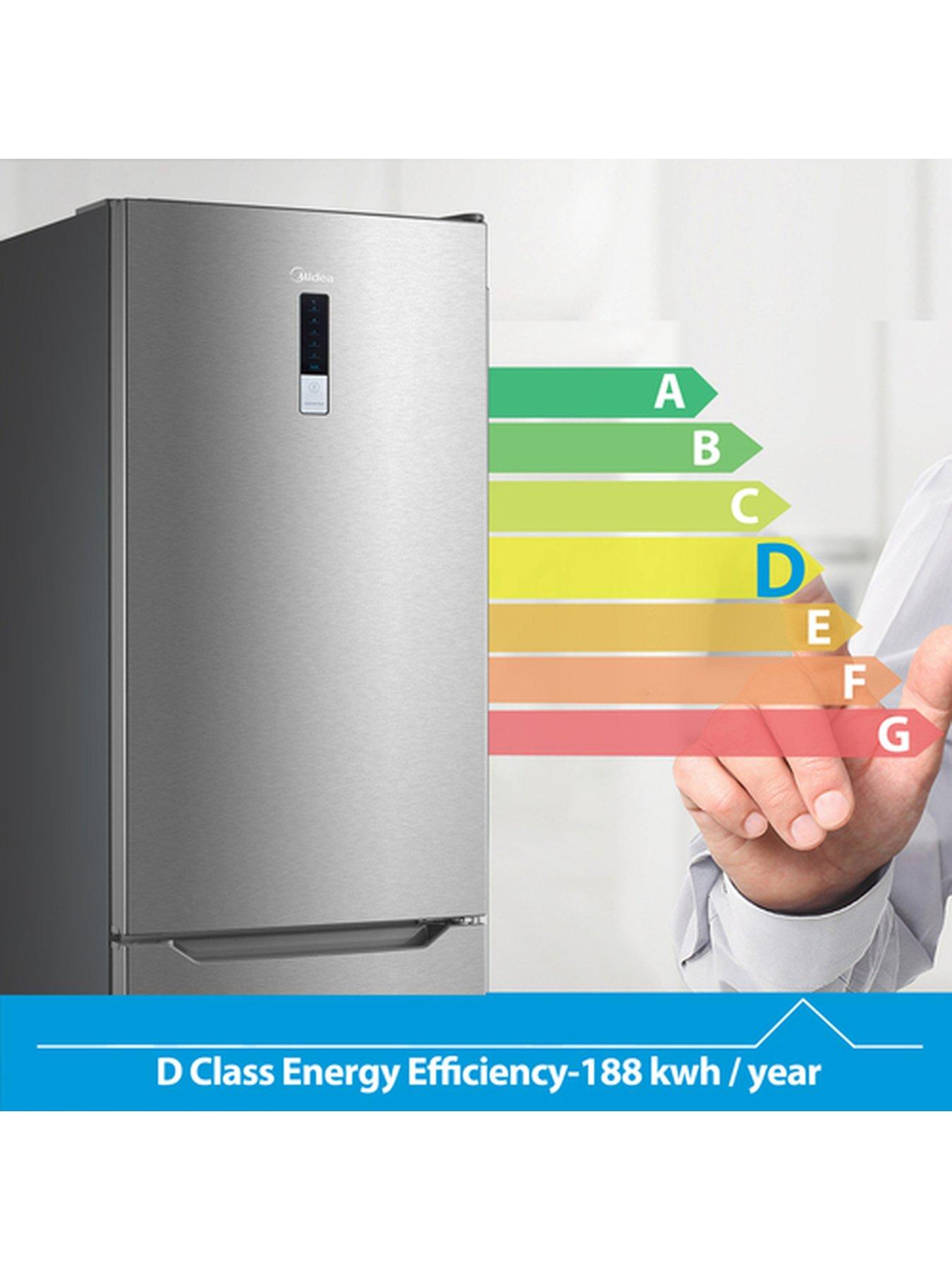 Image 4 of 7 of Midea MDRB424FGD02O 60cm Combi Silver