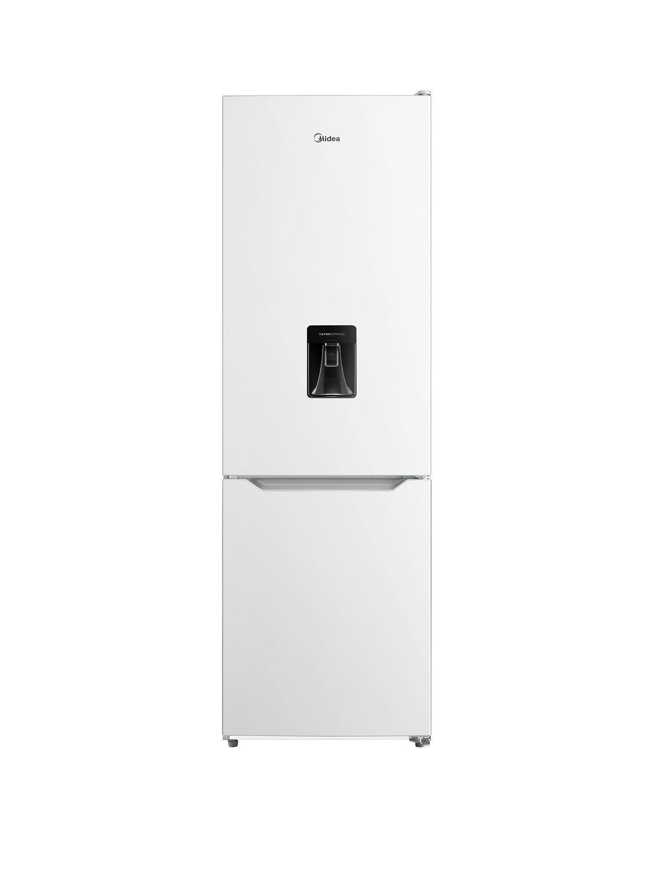 Midea MDRB424FGD01W Super Cool Technology 60cm Fridge Freezer White