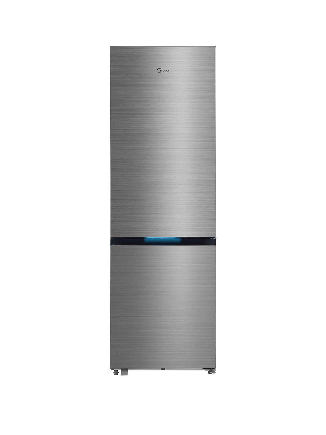 Midea Mdrb548Mic46 60Cm Total No Frost Fridge Freezer Inox