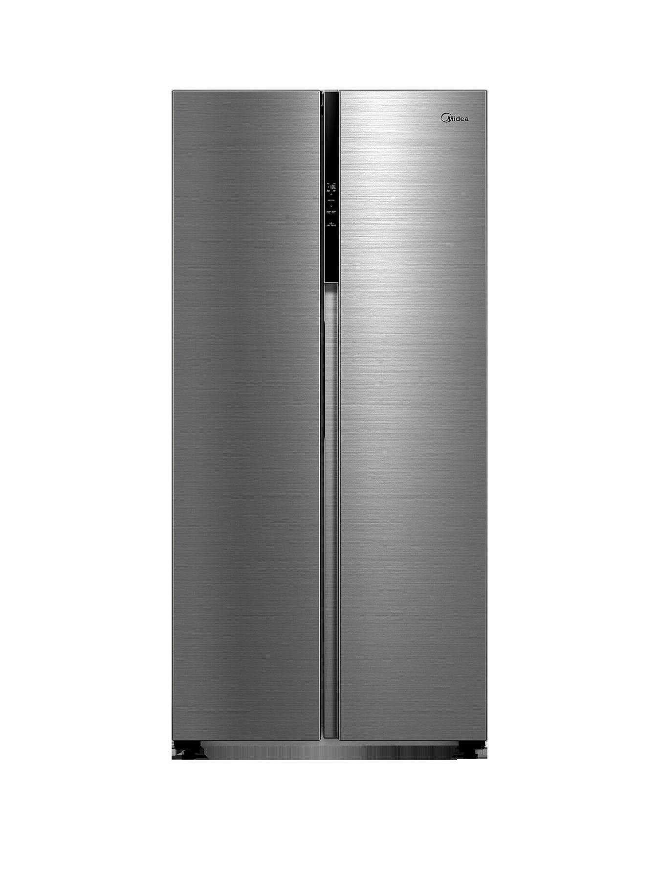 Midea MDRS619FIE46 SBS American Style Fridge Freezer Inox