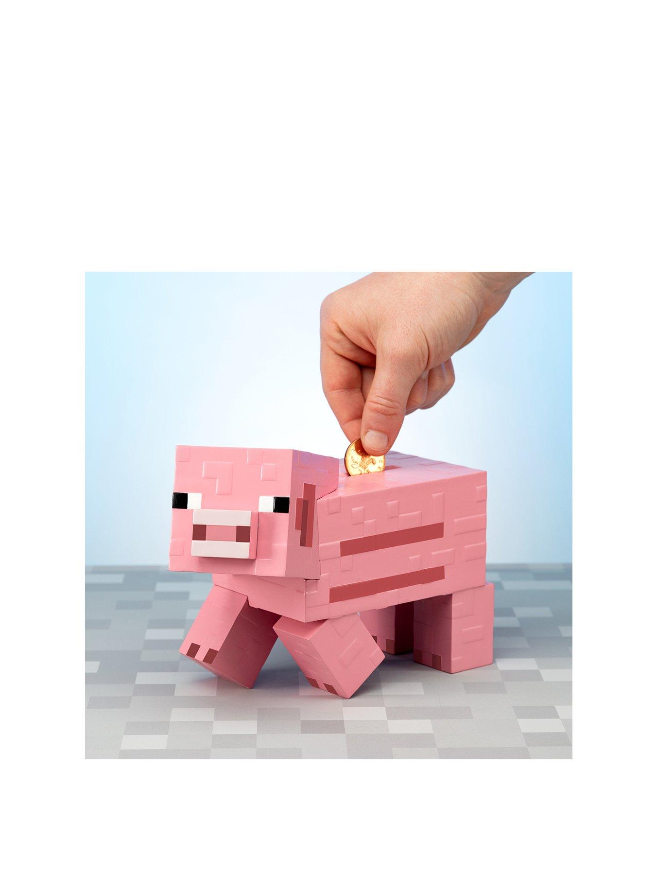 Image 1 of 1 of Minecraft Pig Money Bank
