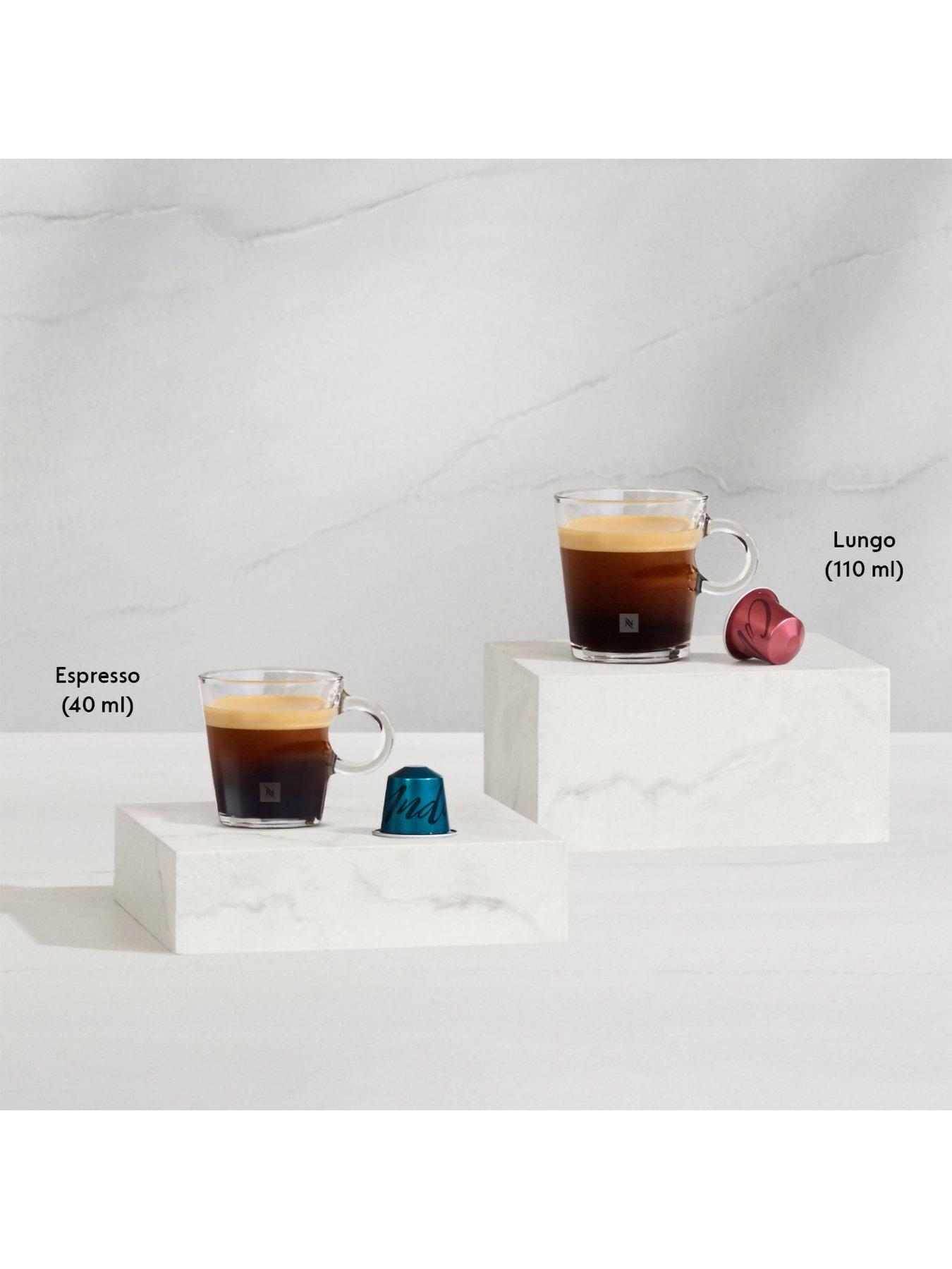 Image 7 of 7 of Nespresso Pixie Coffee Machine Bundle by Krups - Green, XN3063G2
