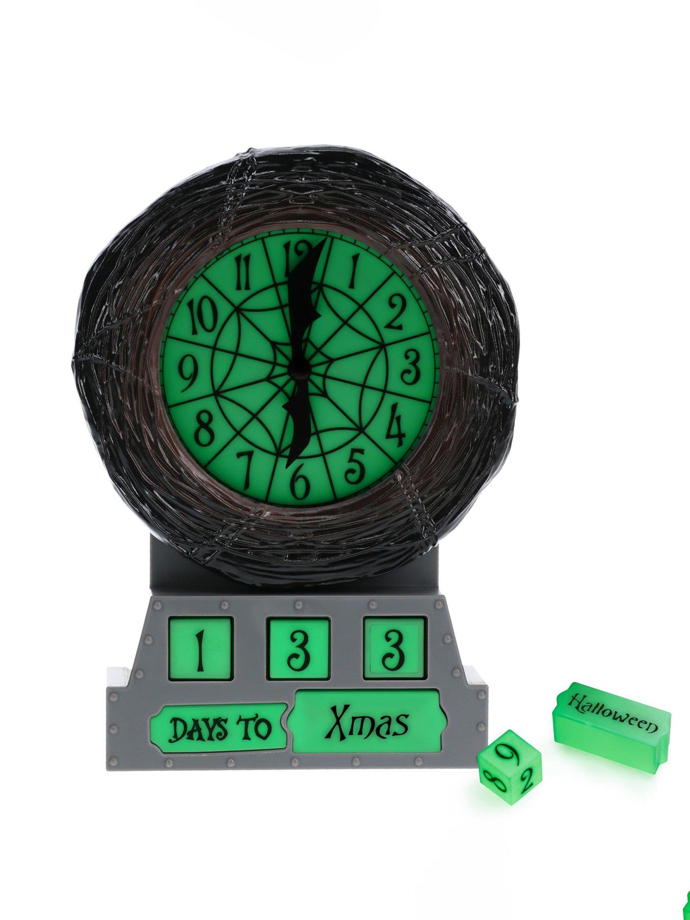 Image 1 of 5 of Nightmare Before Christmas Countdown Alarm Clock