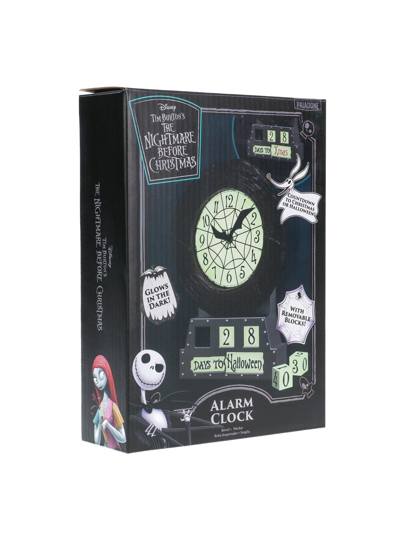 Image 5 of 5 of Nightmare Before Christmas Countdown Alarm Clock
