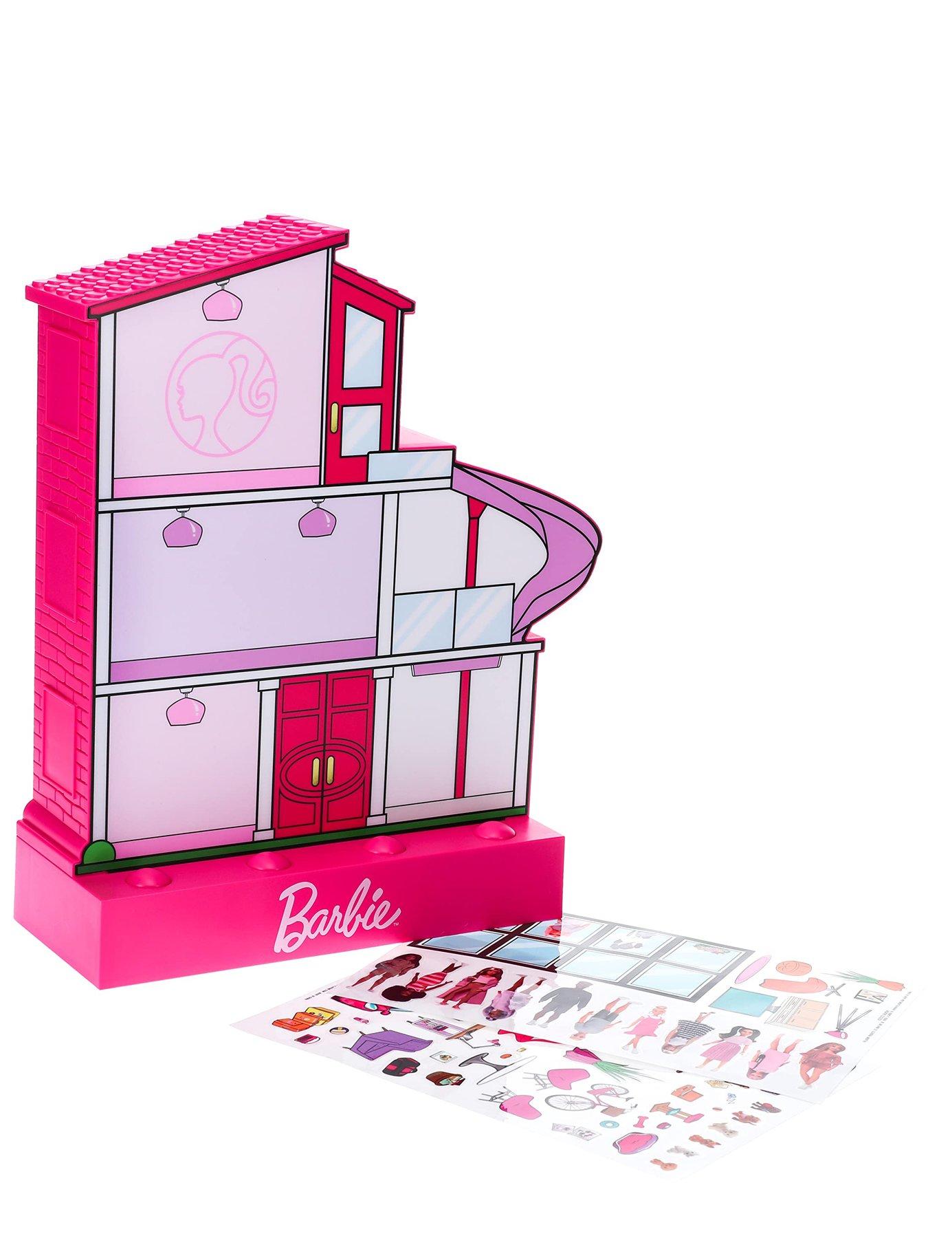 Image 1 of 4 of Barbie Dreamhouse Light With Stickers