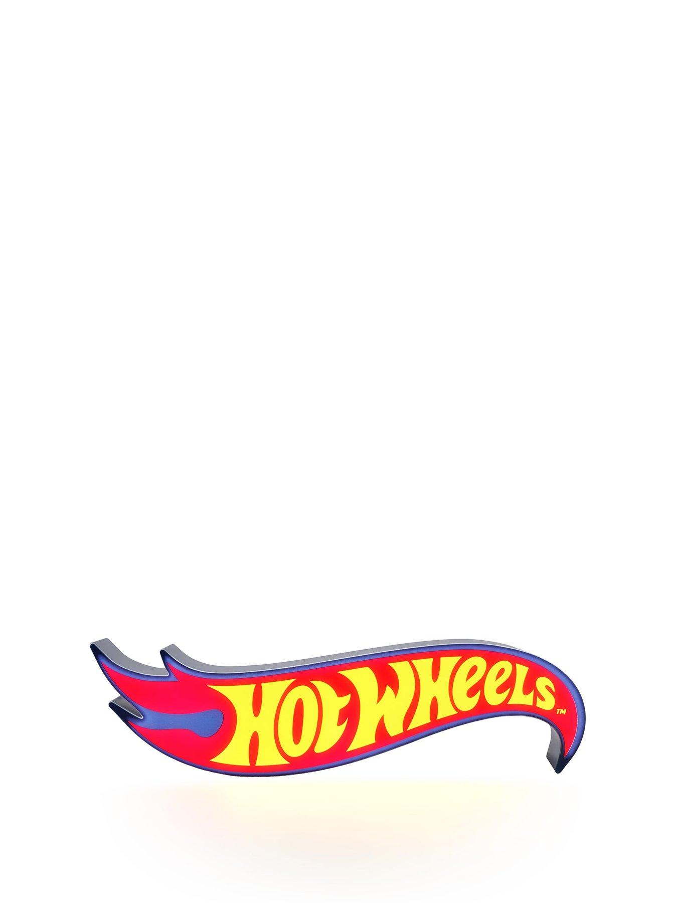 Paladone Hot Wheels Logo Light - Officially Licensed Racing Logo Icon Night Light, Racetrack Play Room Decor and Gift for Boys and Girls, Toy Car and Bedroom Accessory and Nightlight for Kids - Image 2
