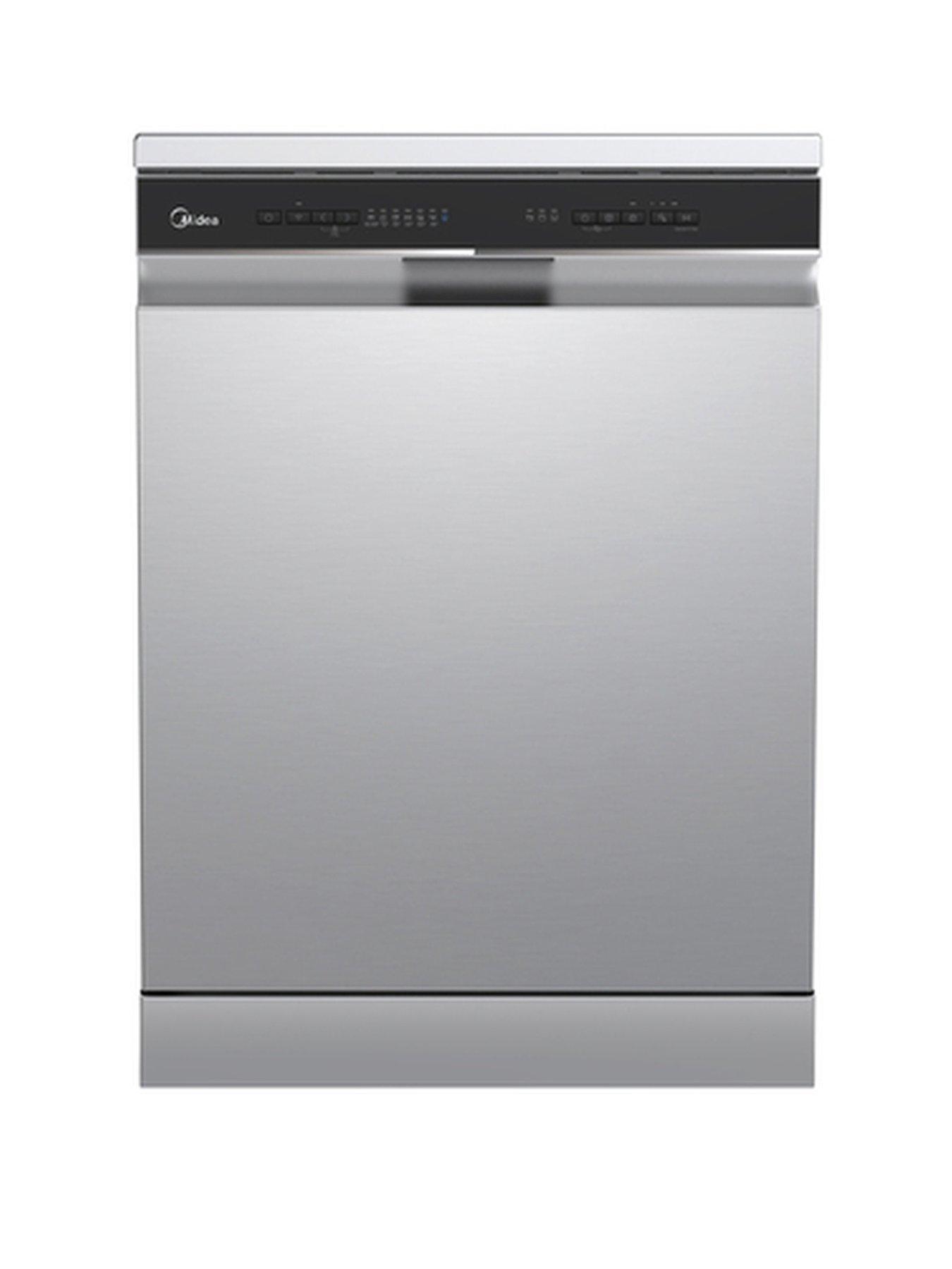 Midea Midea MDWEF1433D(SS)-WG Full Size Dishwasher Silver