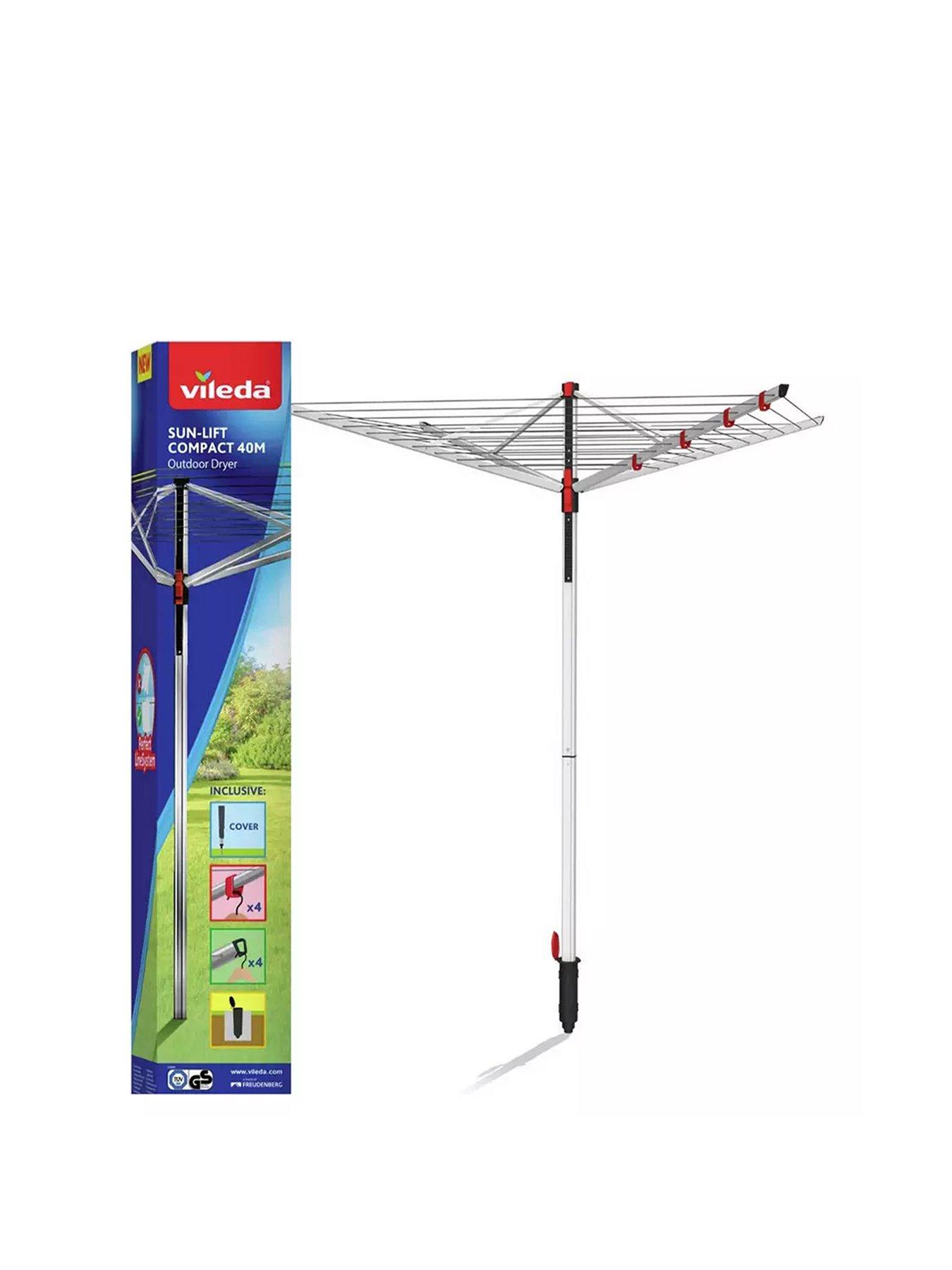 Vileda Sun-lift 4 Arm 40m Compact Rotary Airer | Very