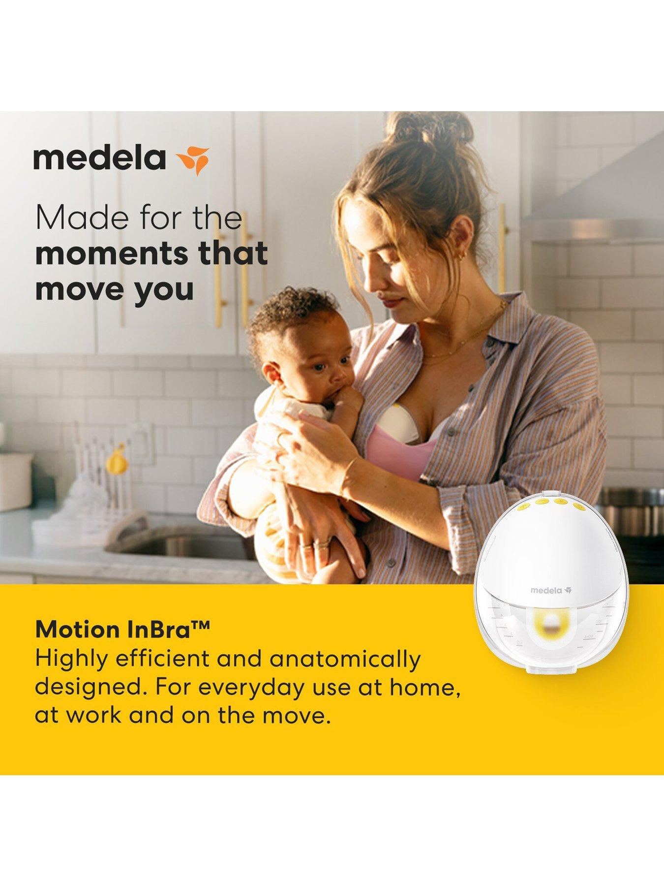 Image 3 of 7 of Medela Motion Inbra Single Wearable Electric Breast Pump