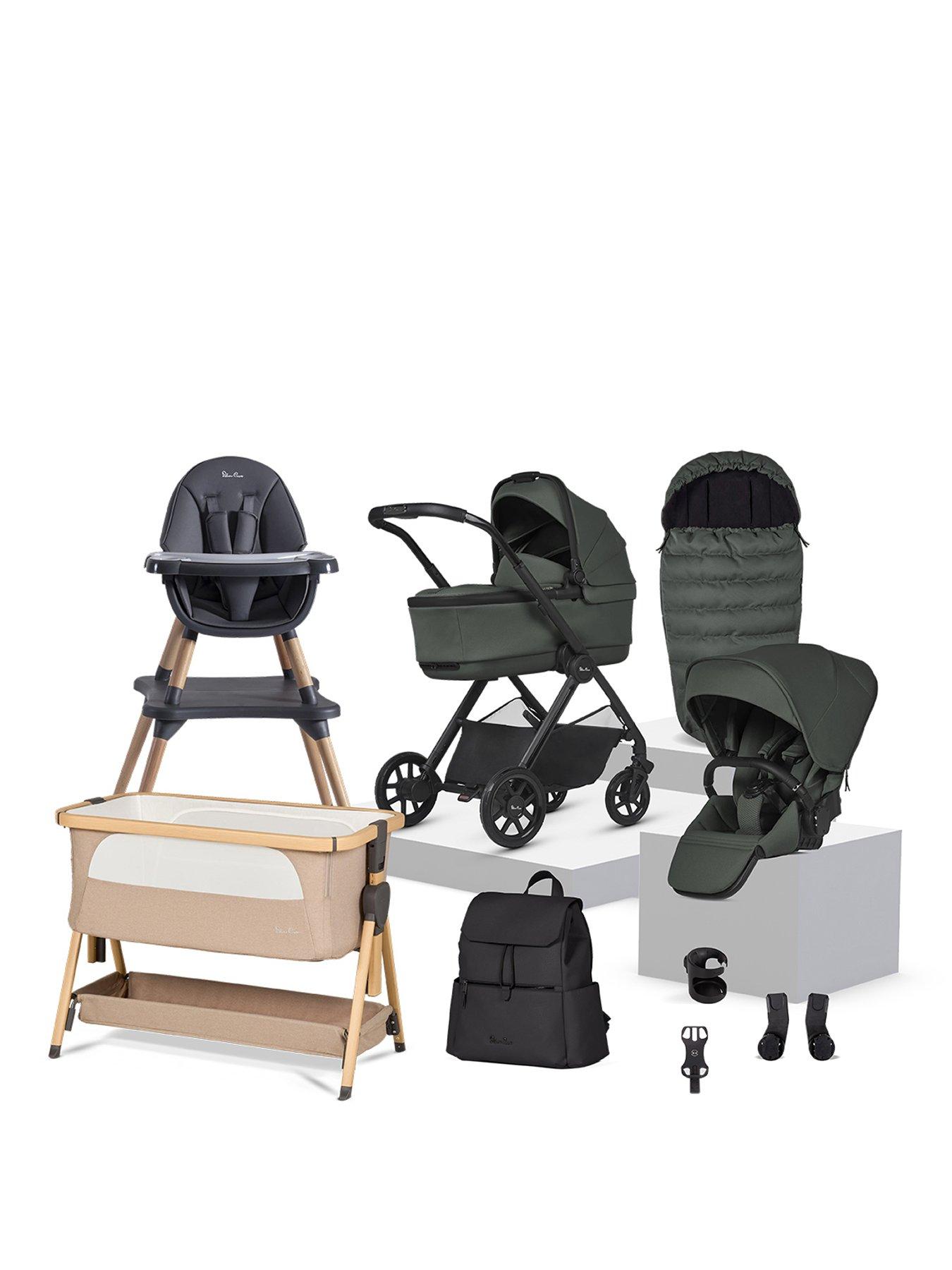 Image 1 of 7 of Silver Cross Reef 2 Accessory Baby Bundle - Pewter