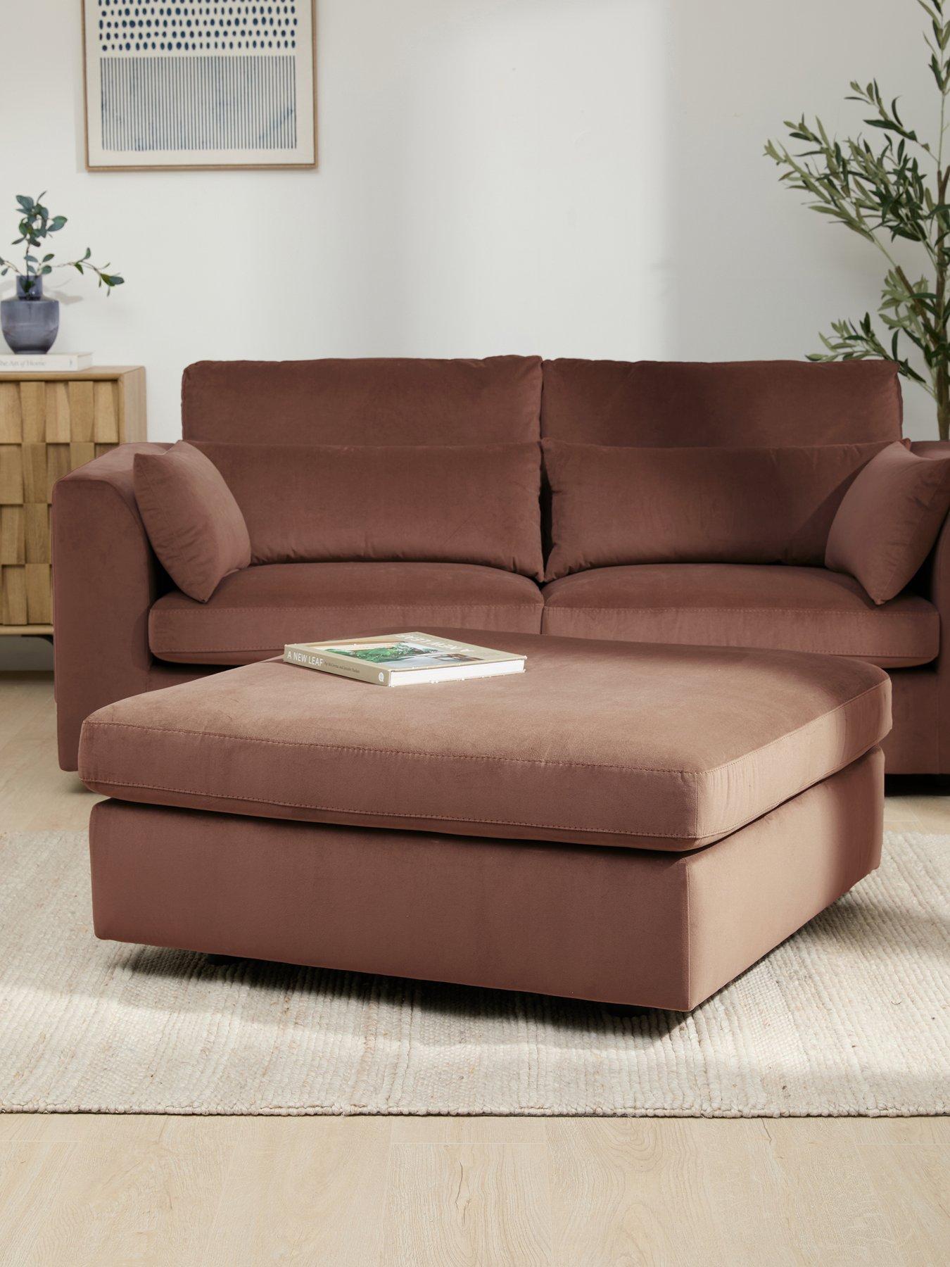 The Very Collection Hartley Square Footstool