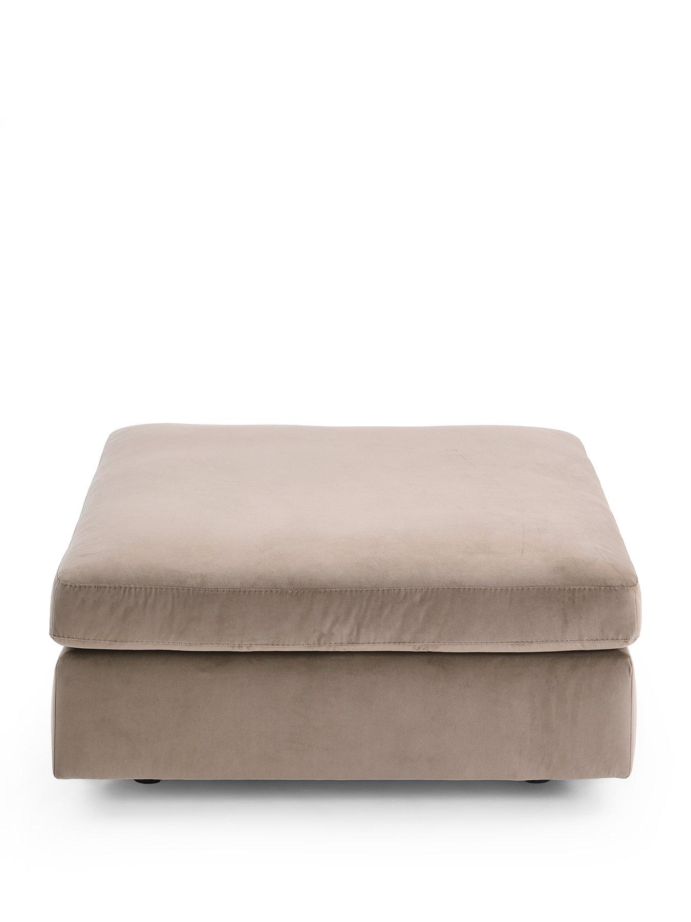 Image 2 of 7 of The Very Collection Hartley Square Footstool