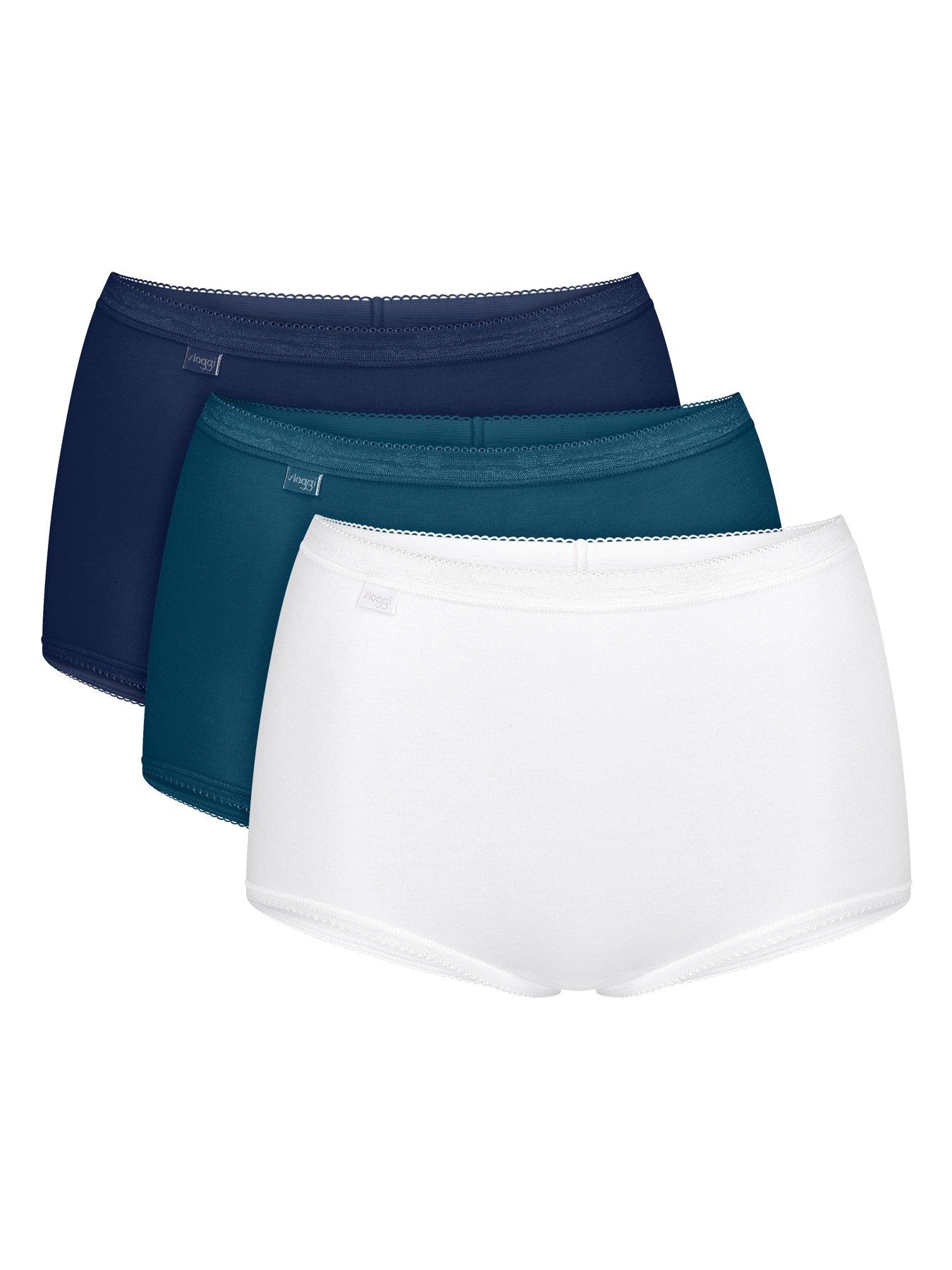 Sloggi Basic + Maxi 2 Pack Brief - Blue Combo