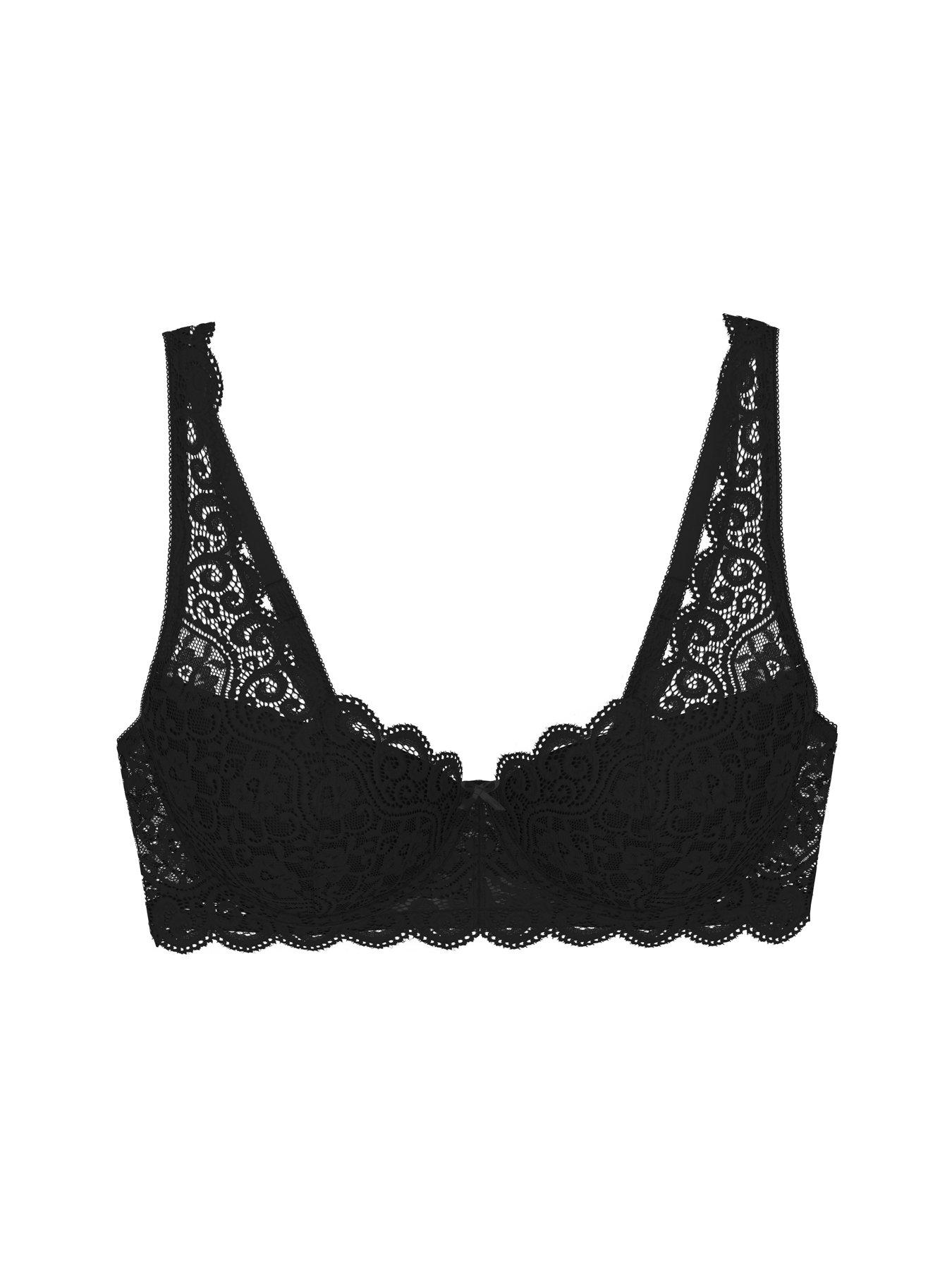 Image 5 of 5 of Triumph Amourette Wired Half Push Up Bra - Black