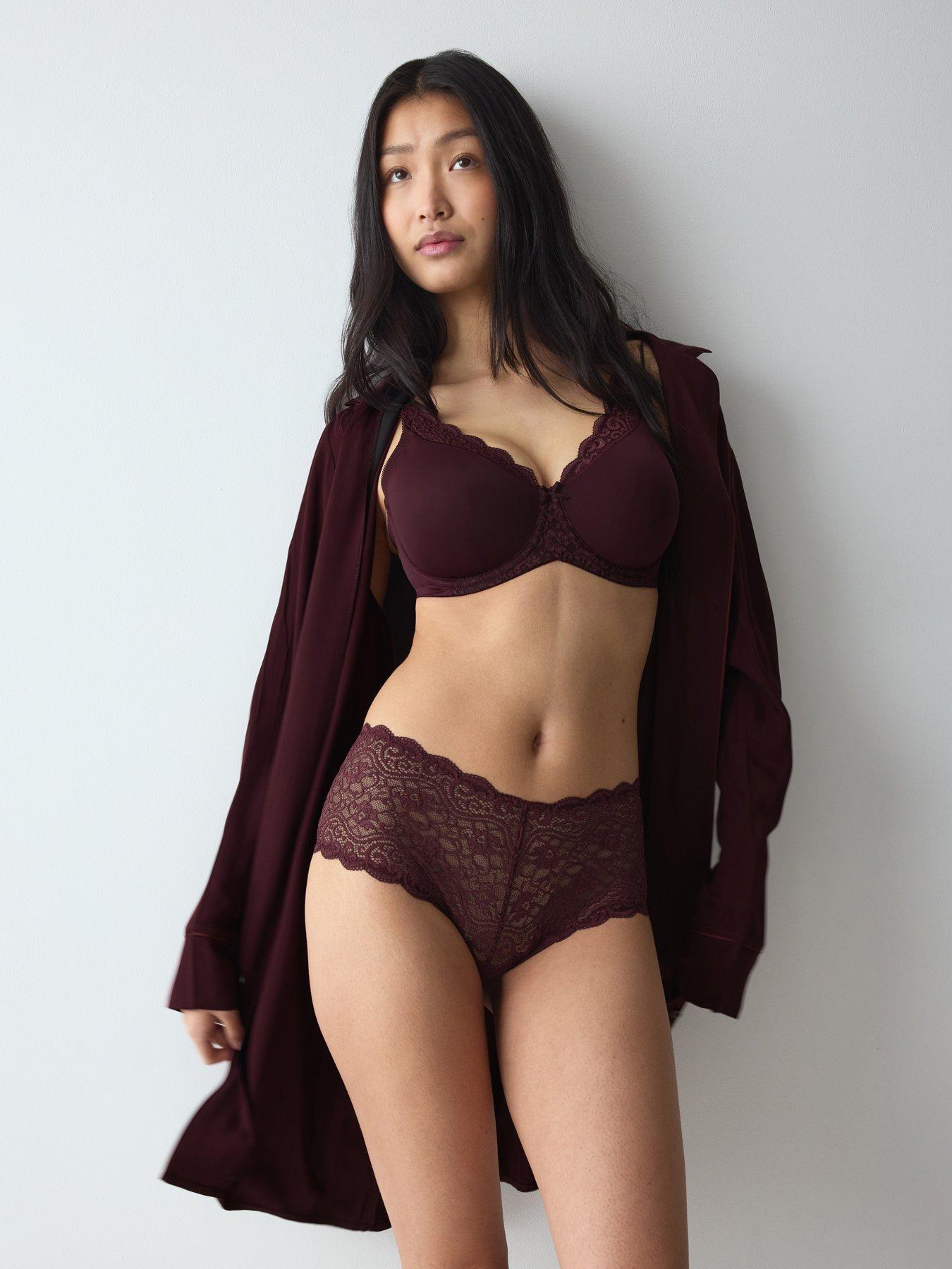 Triumph Amourette Maxi Brief - Dark Red