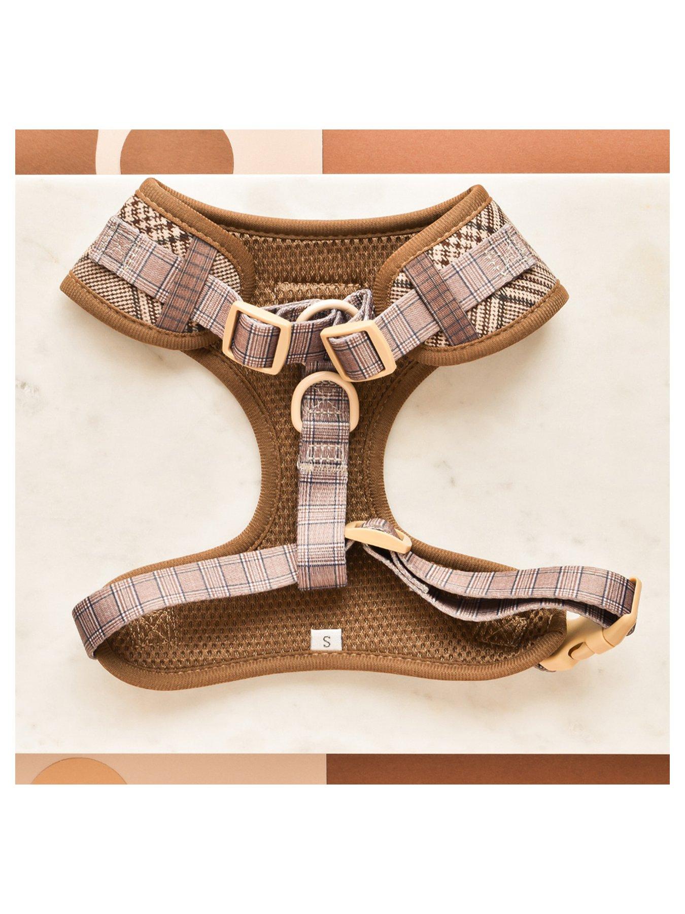 Image 3 of 3 of Cocopup Pup Plaid Adjustable Neck Harness