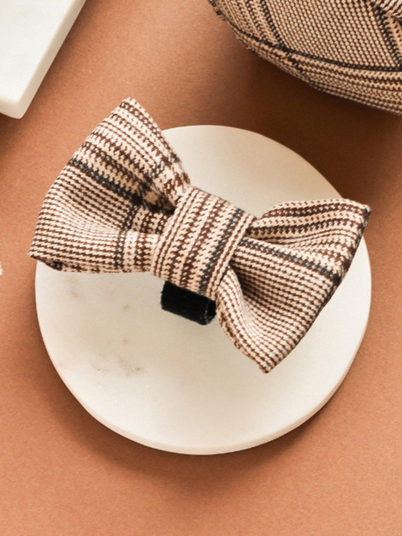 Cocopup Pup Plaid Bow Tie