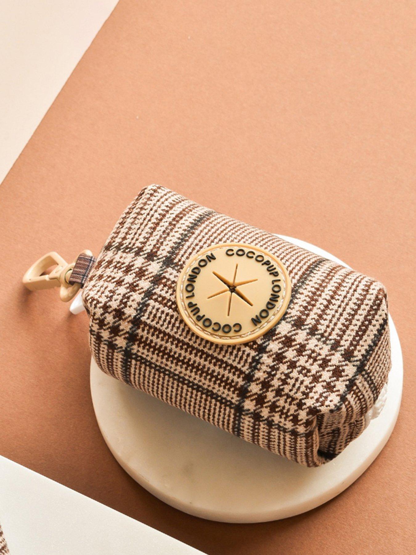 Cocopup Pup Plaid Poop Bag Holder
