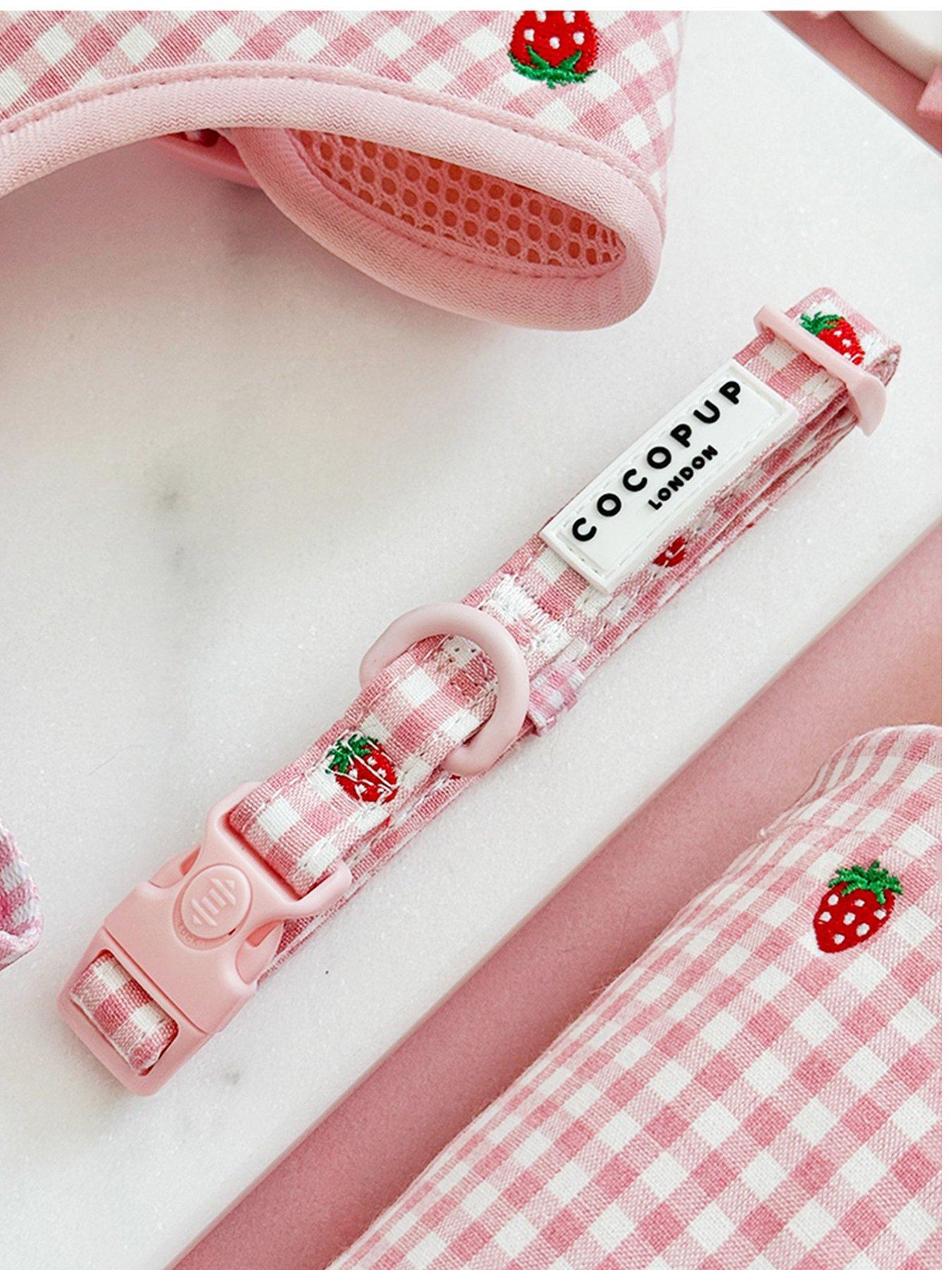 Image 1 of 2 of Cocopup Strawberry Picnic Pup Collar
