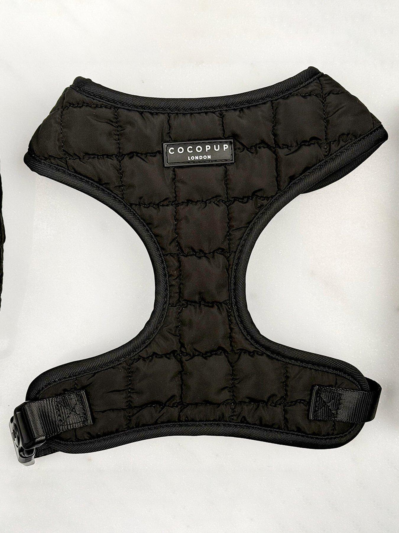 Image 2 of 3 of Cocopup Onyx Quilted Adjustable Neck Harness
