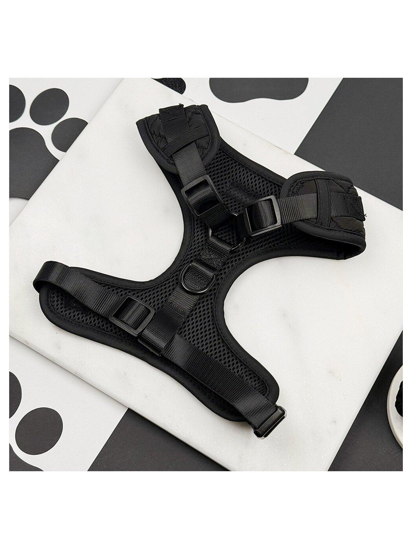 Image 3 of 3 of Cocopup Onyx Quilted Adjustable Neck Harness
