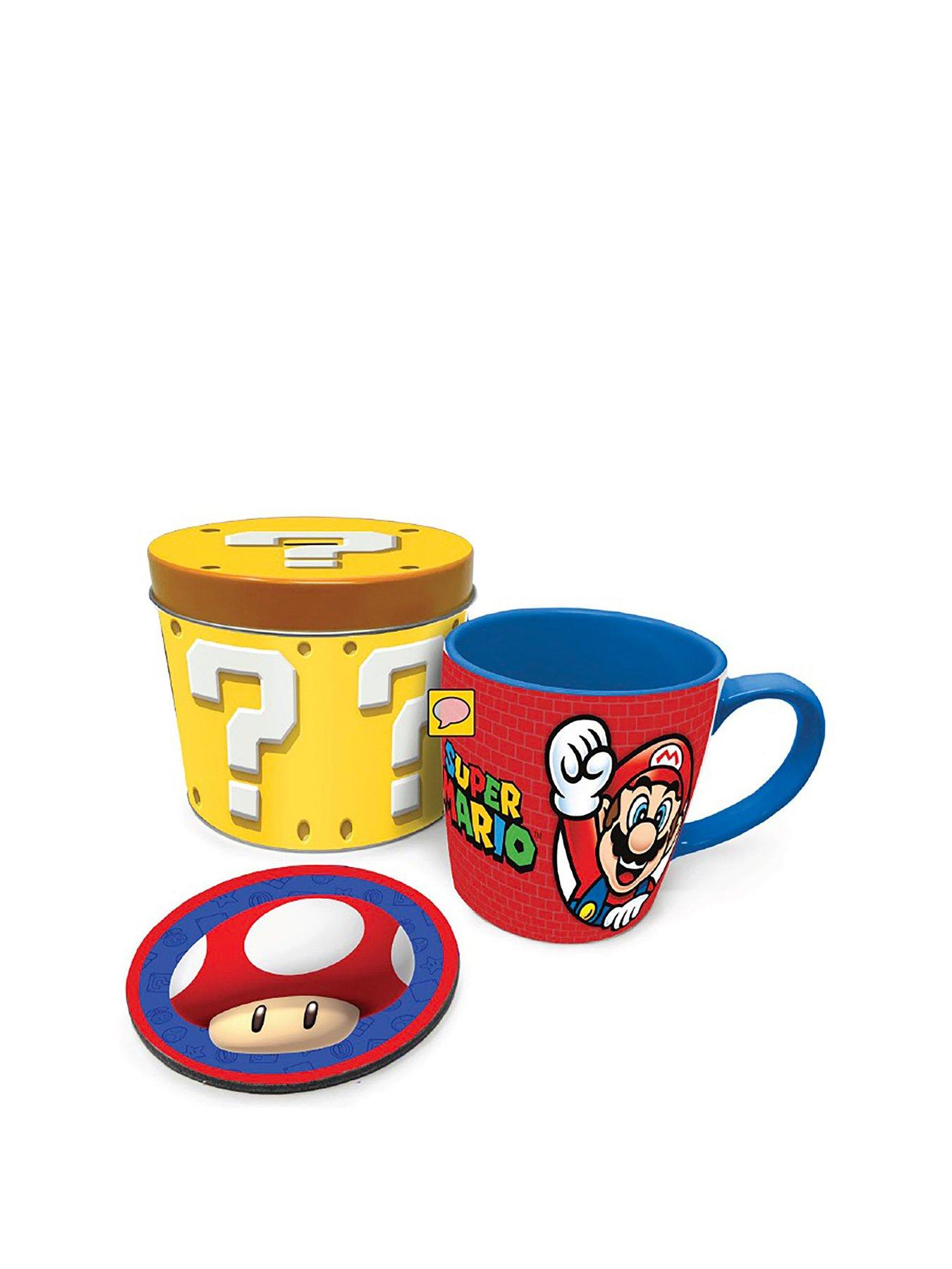 Super Mario (lets A Go) Mug In Tin Set