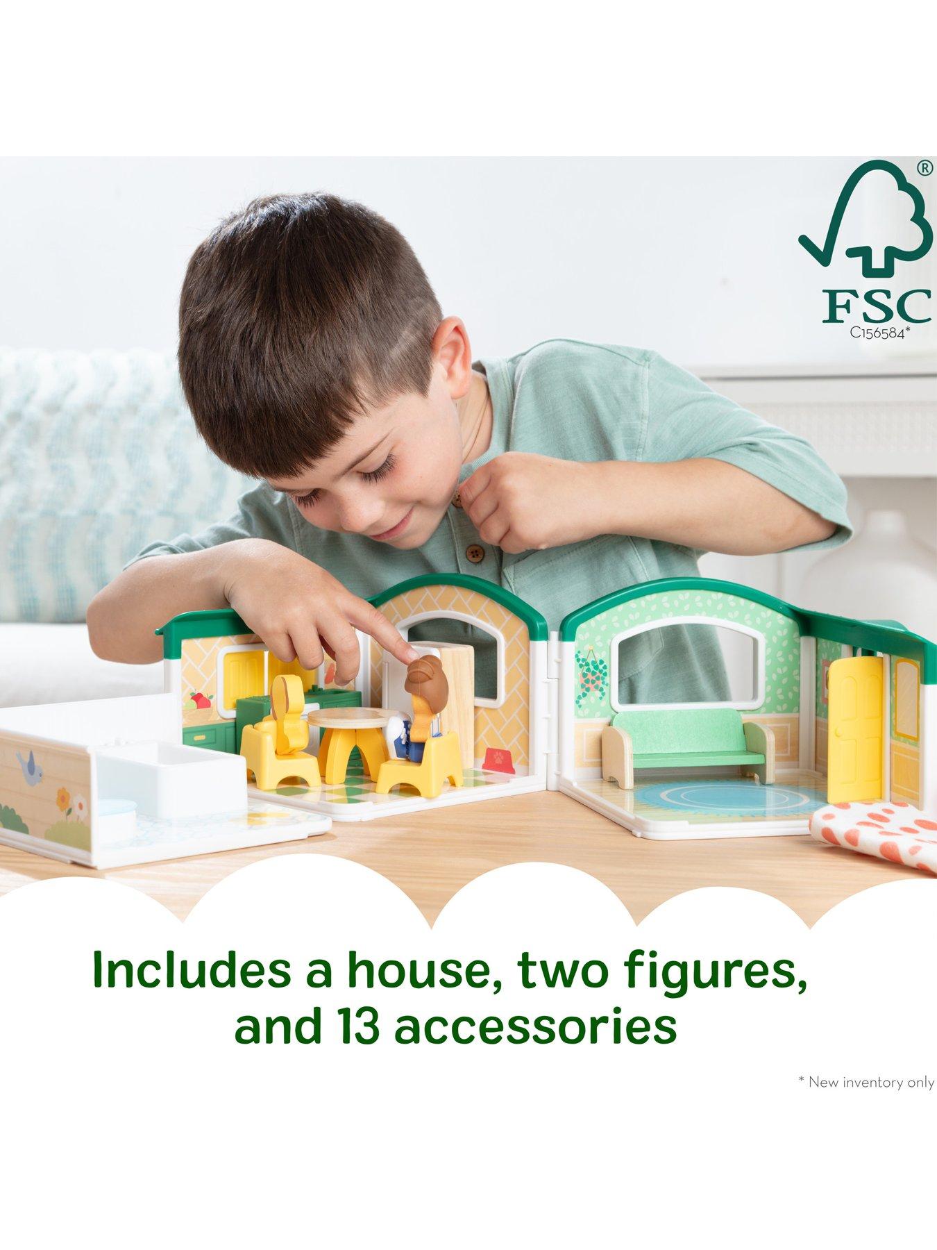 Image 4 of 8 of Melissa & Doug Cheery Lane House Play Set