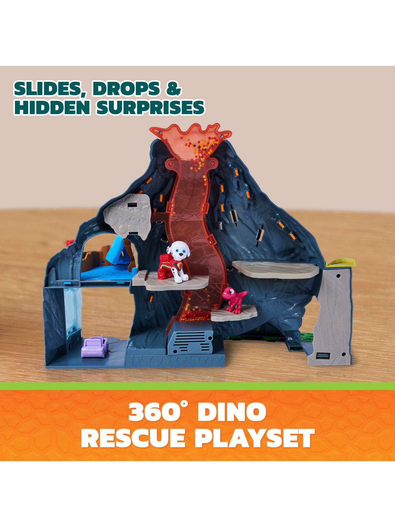 Image 4 of 8 of Paw Patrol DINO MOVIE - Super Lava Blast Volcano Playset