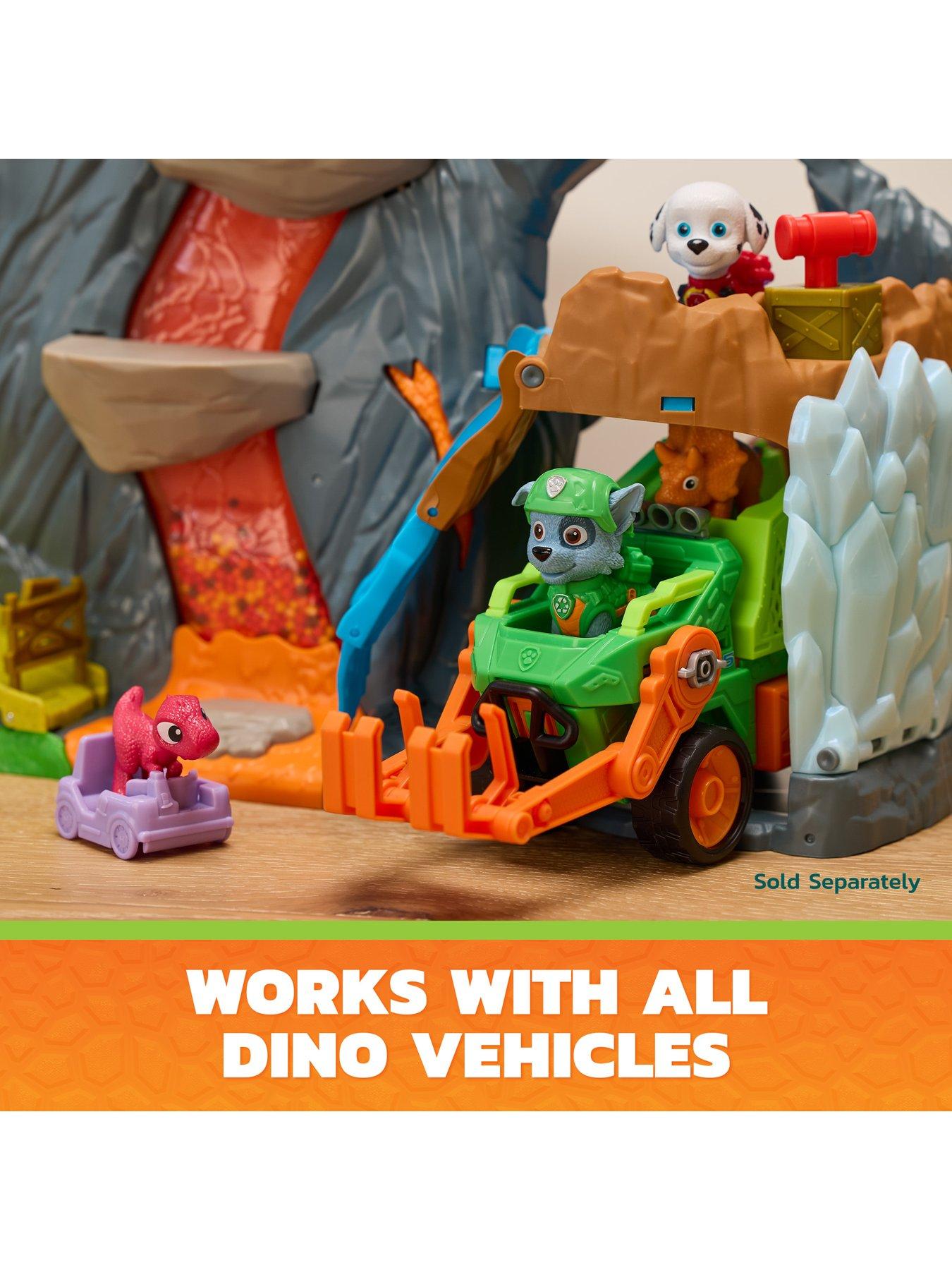 Image 5 of 8 of Paw Patrol DINO MOVIE - Super Lava Blast Volcano Playset