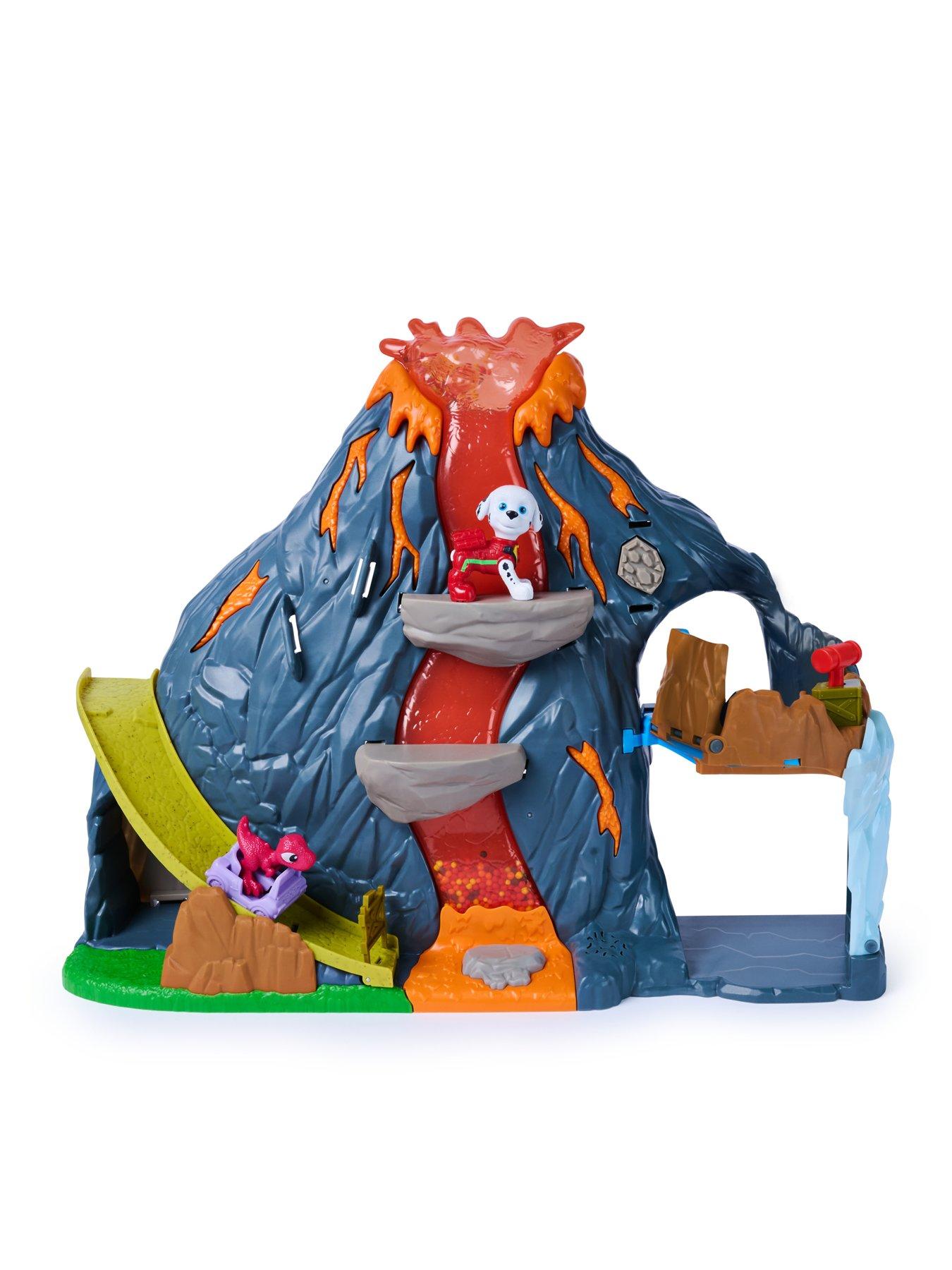 Image 7 of 8 of Paw Patrol DINO MOVIE - Super Lava Blast Volcano Playset