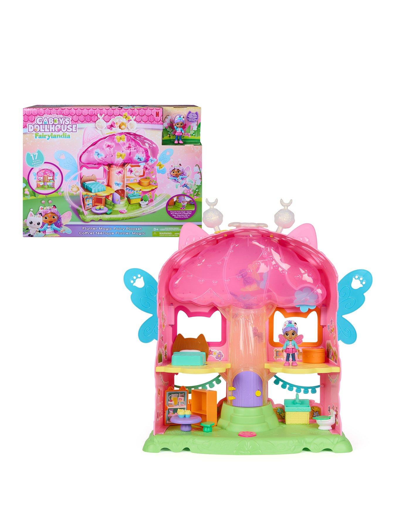 Image 1 of 7 of Gabby's Dollhouse Flutter Magic Fairy Playset