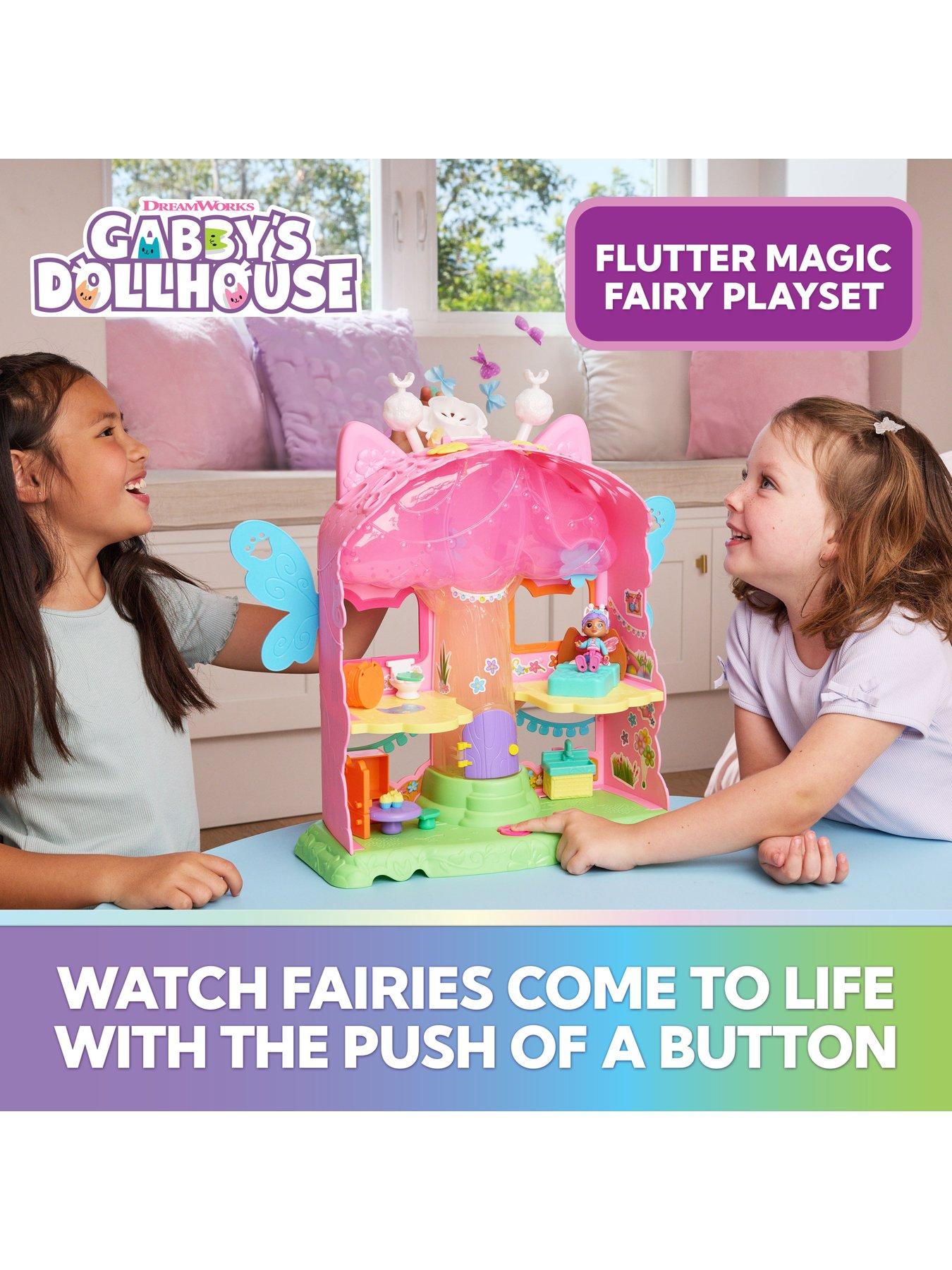 Image 3 of 7 of Gabby's Dollhouse Flutter Magic Fairy Playset