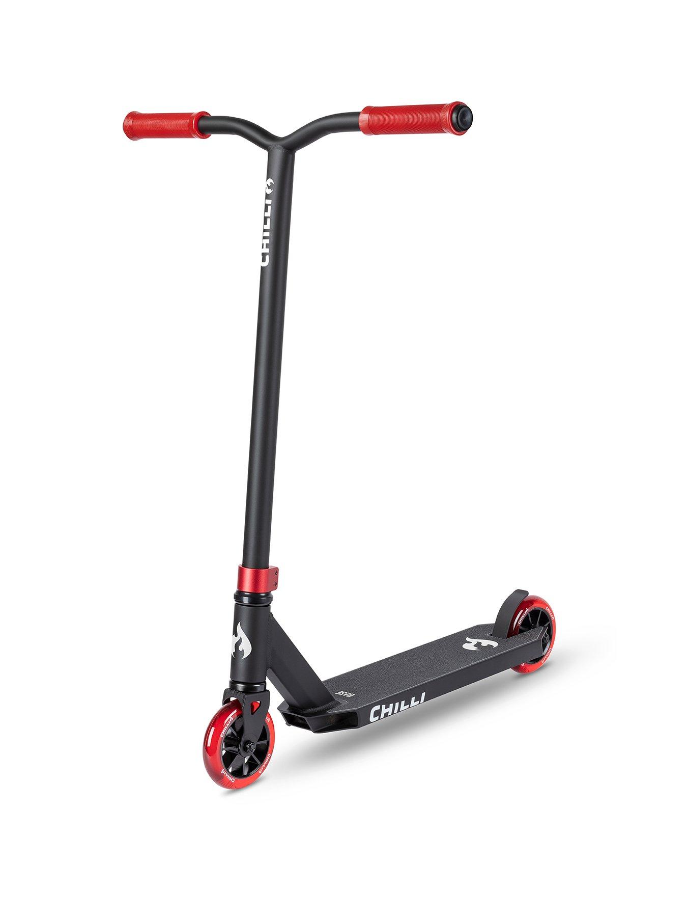 Image 1 of 7 of Micro Scooter Chilli Base S Stunt Scooter: Red