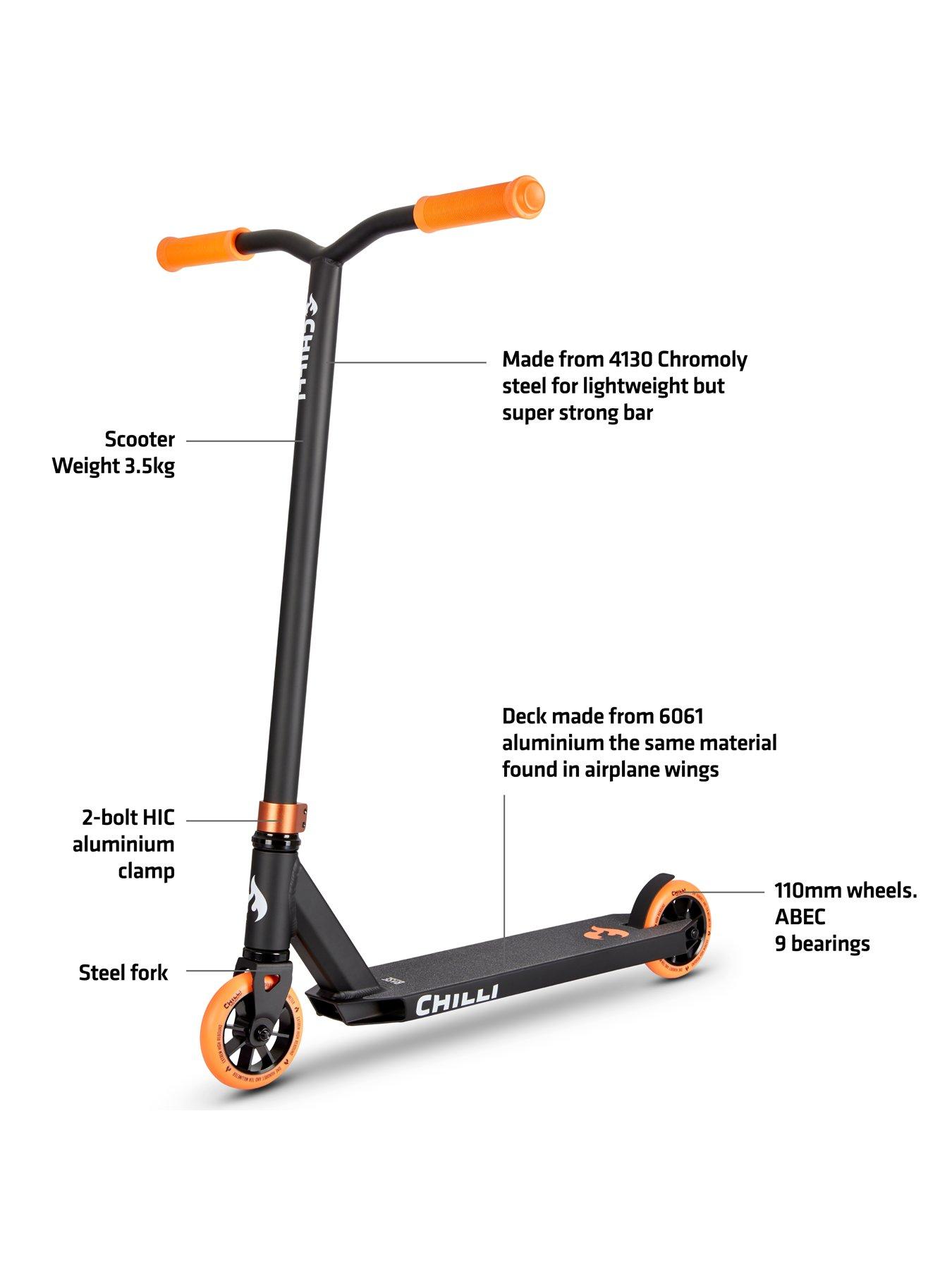 Image 2 of 7 of Micro Scooter Chilli Base Stunt Scooter: Orange