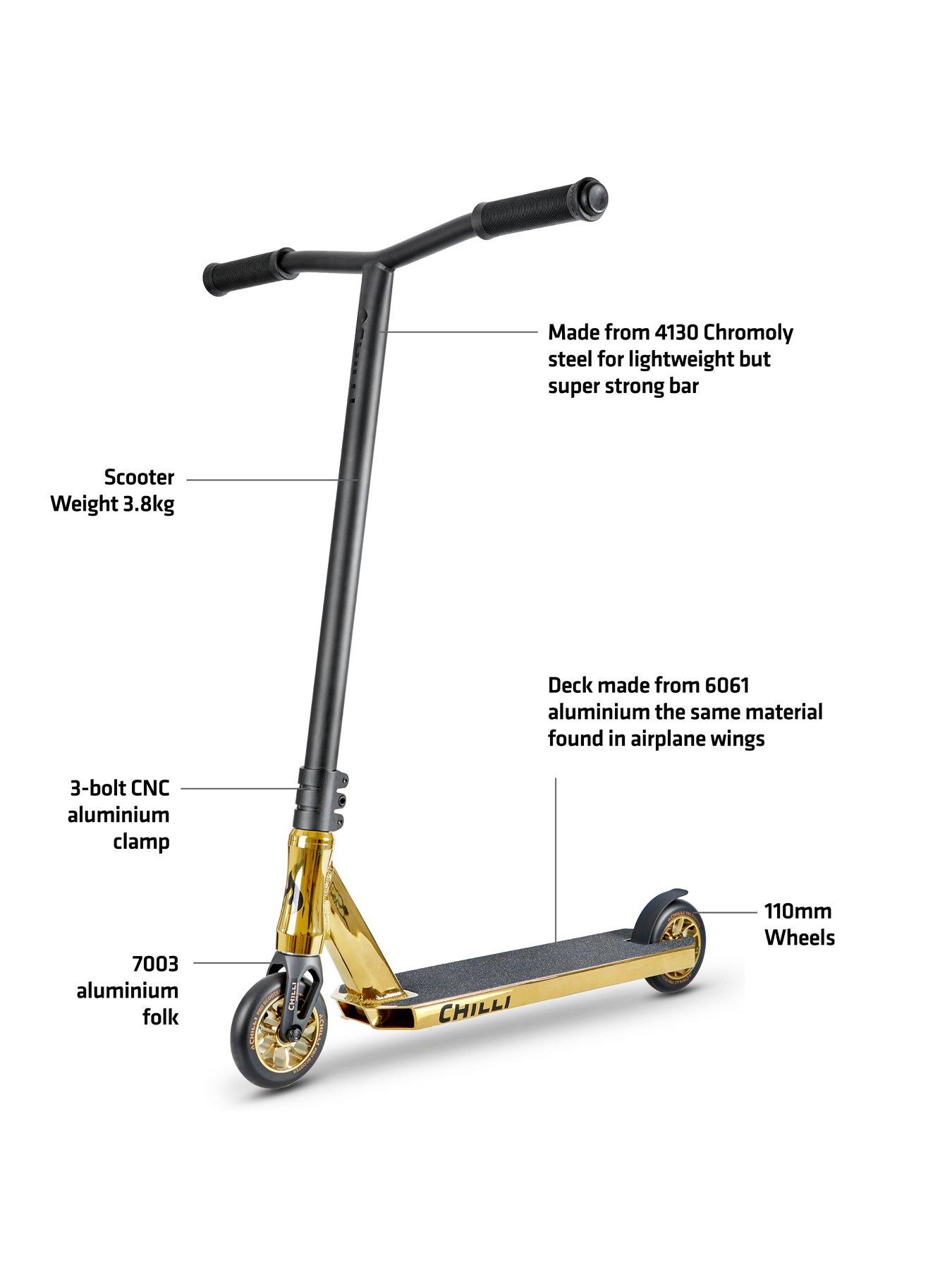 Image 2 of 7 of Micro Scooter Chilli Reaper Stunt Scooter: Gold