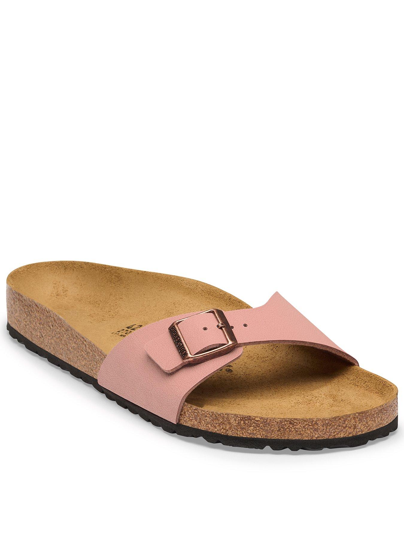 Image 1 of 3 of Birkenstock Madrid Adjustable Buckle Sandals - Pink