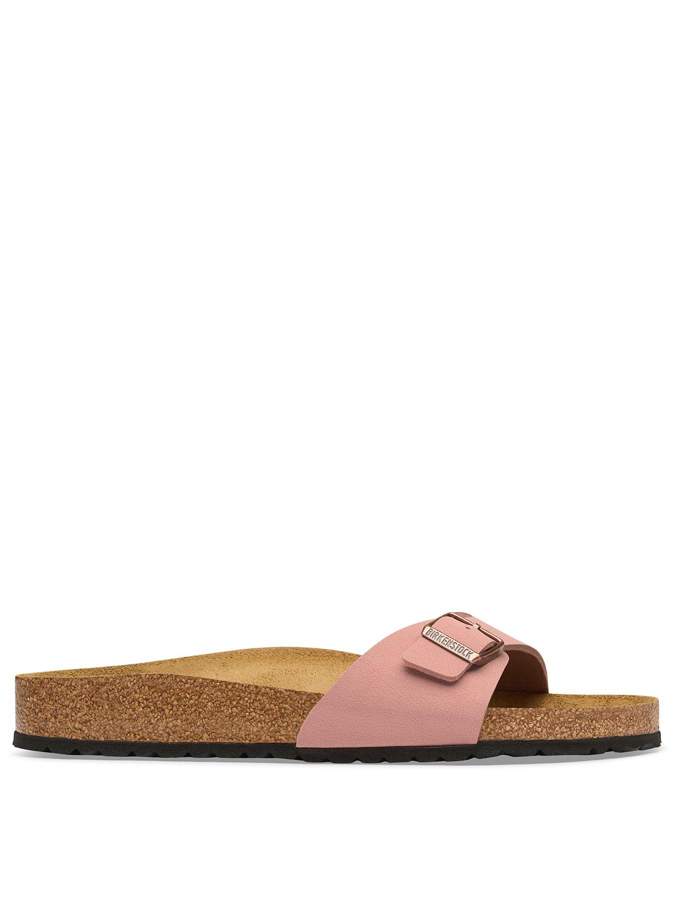 Image 2 of 3 of Birkenstock Madrid Adjustable Buckle Sandals - Pink