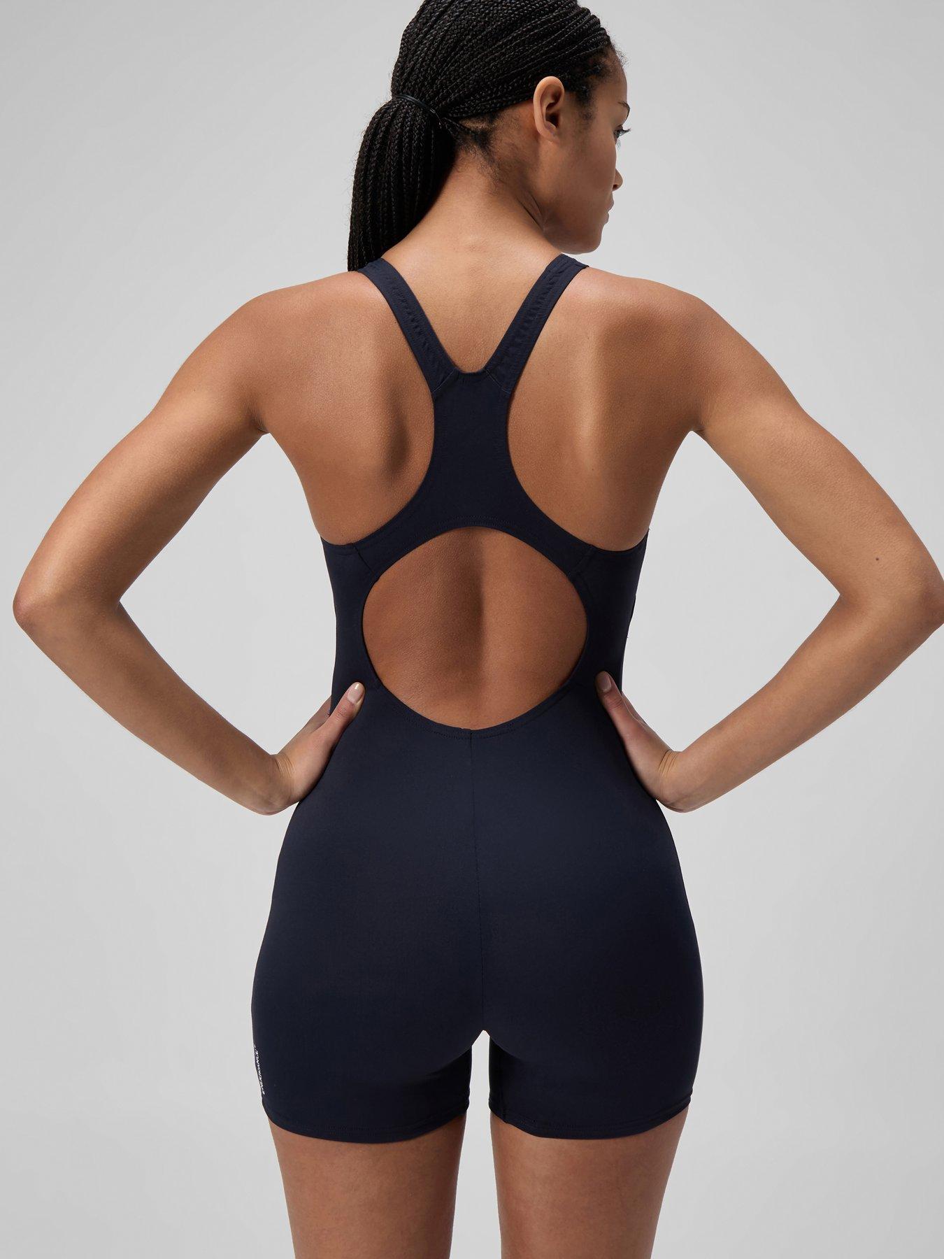 Image 2 of 4 of Speedo Womens Endurance+ Legsuit - Navy