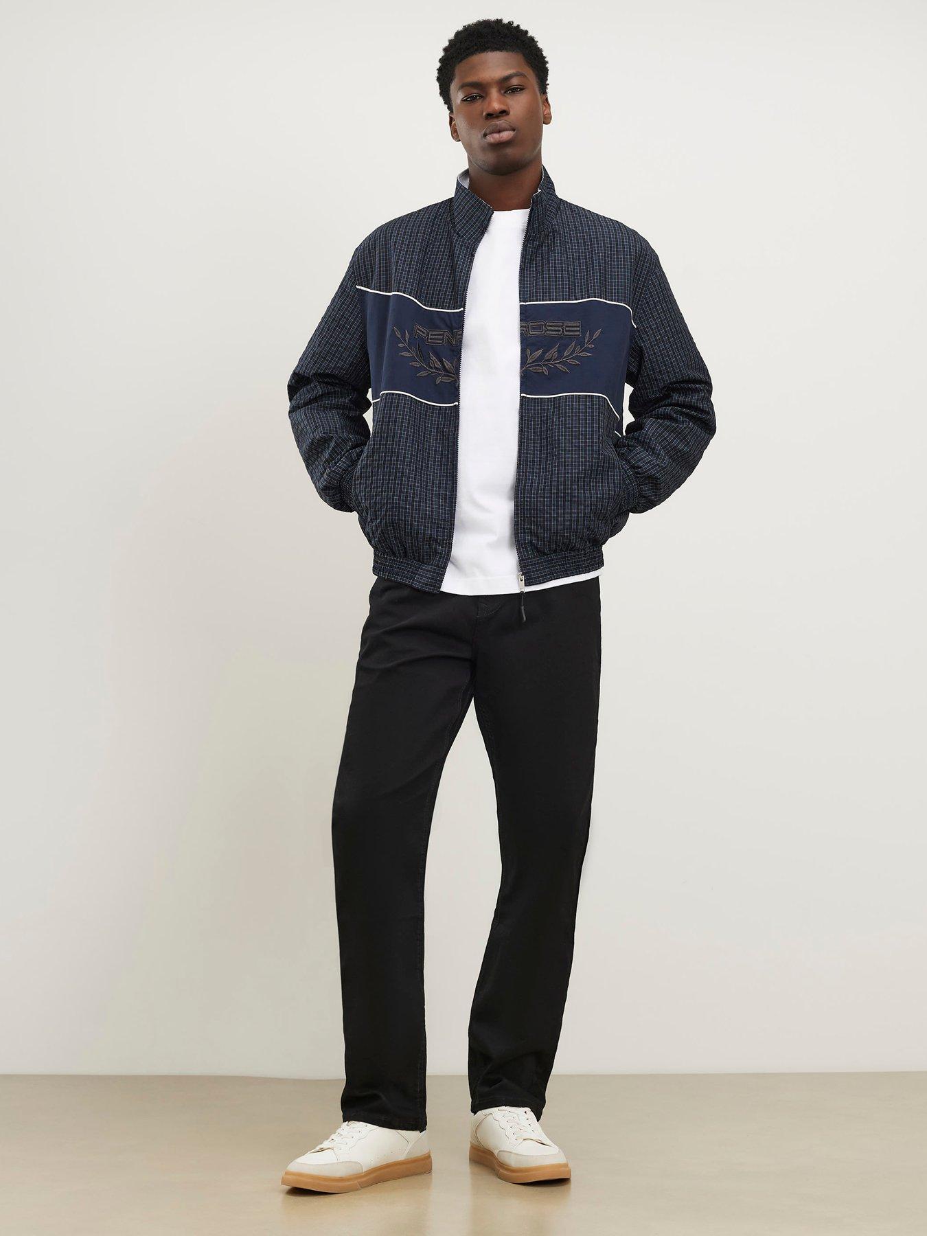 Image 3 of 6 of River Island Straight Jeans - Black