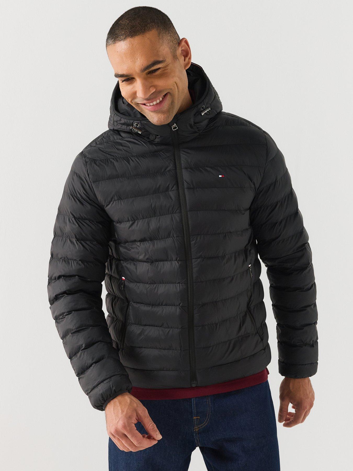 Tommy Hilfiger Hooded Jacket - Male - Winter Jackets - Black - M - Jackets - Image 2