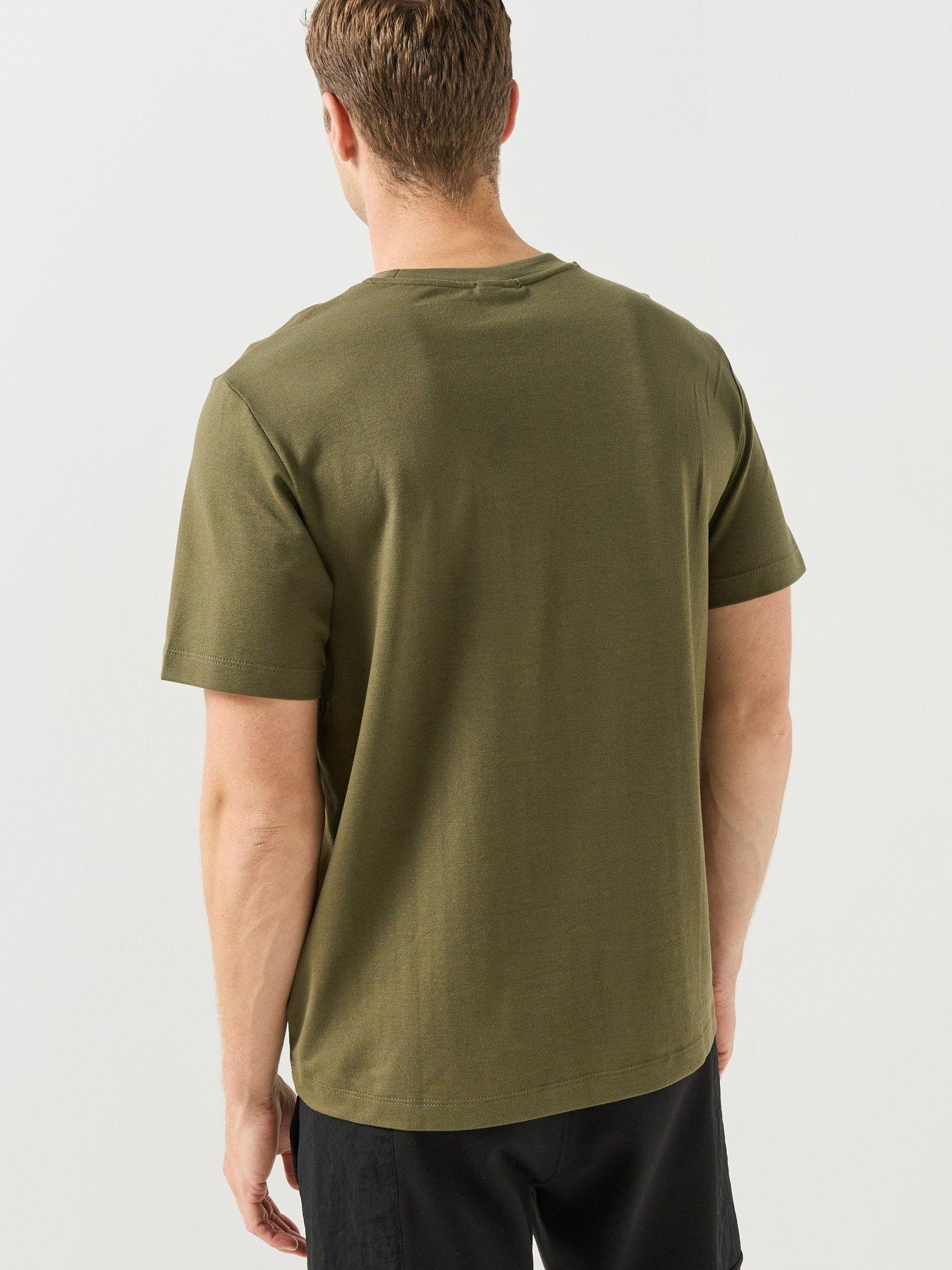 Image 2 of 5 of Calvin Klein Cotton Pique Nano T-shirt - Grey