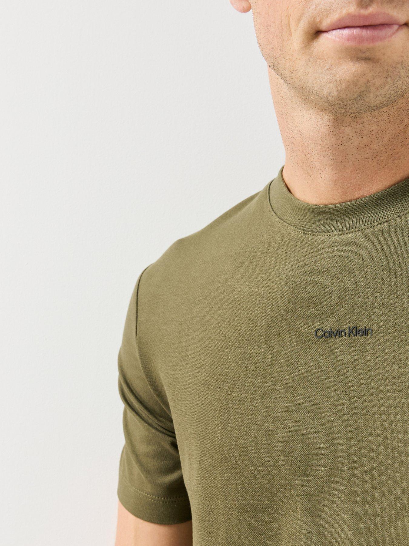 Image 5 of 5 of Calvin Klein Cotton Pique Nano T-shirt - Grey