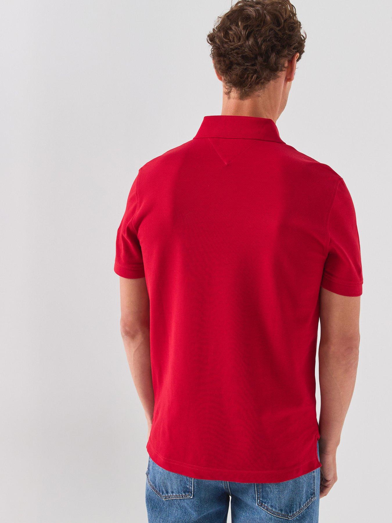 Image 2 of 6 of Tommy Hilfiger 1985 Regular Fit Polo Shirt - Red