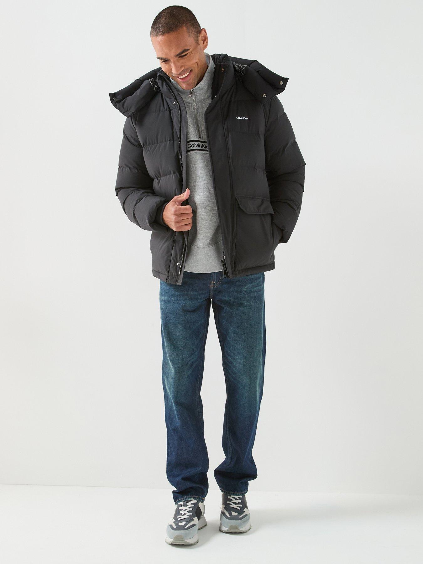 Image 3 of 6 of Calvin Klein Down Padded Jacket - Black
